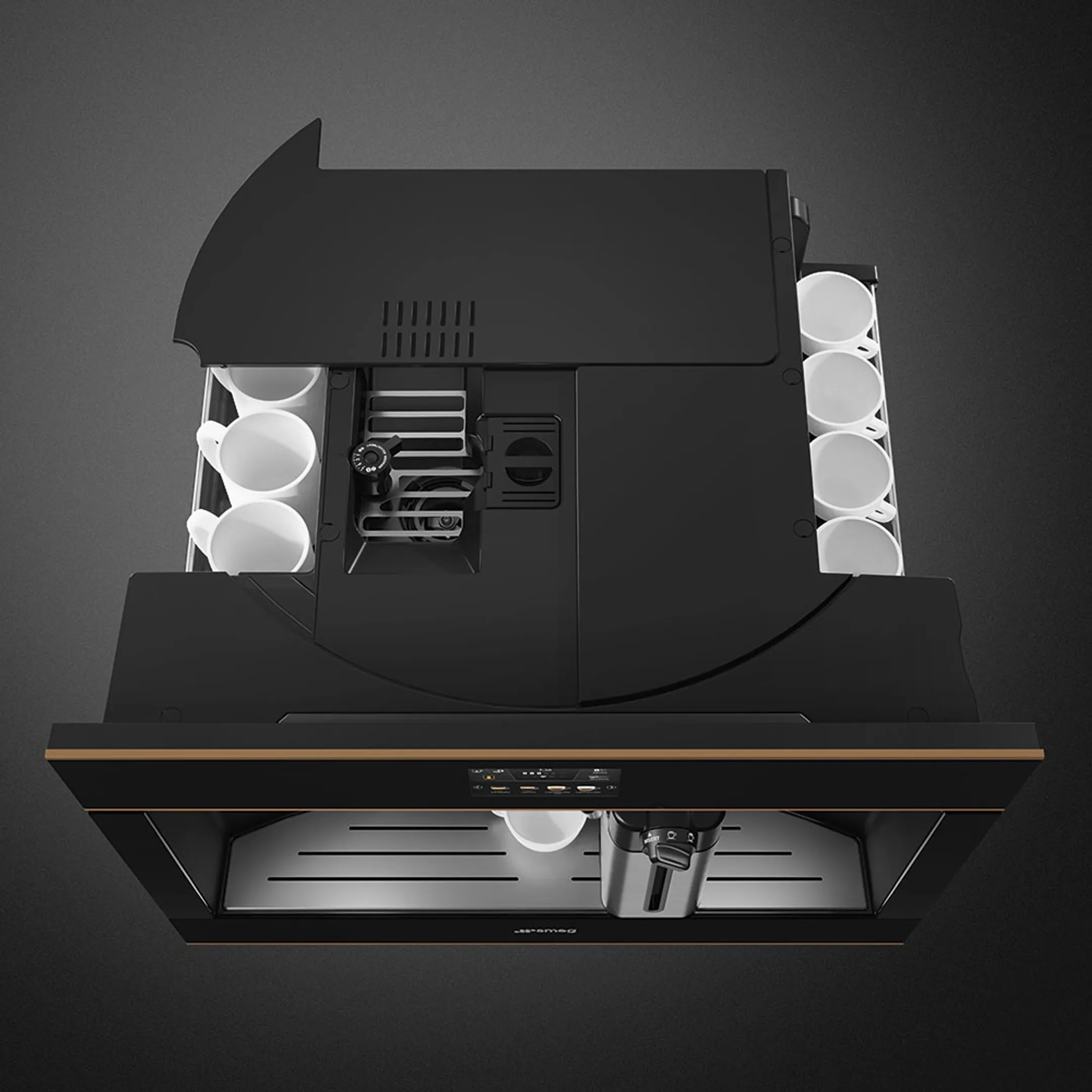 Smeg Inbouw espressomachine CMS4604NR image