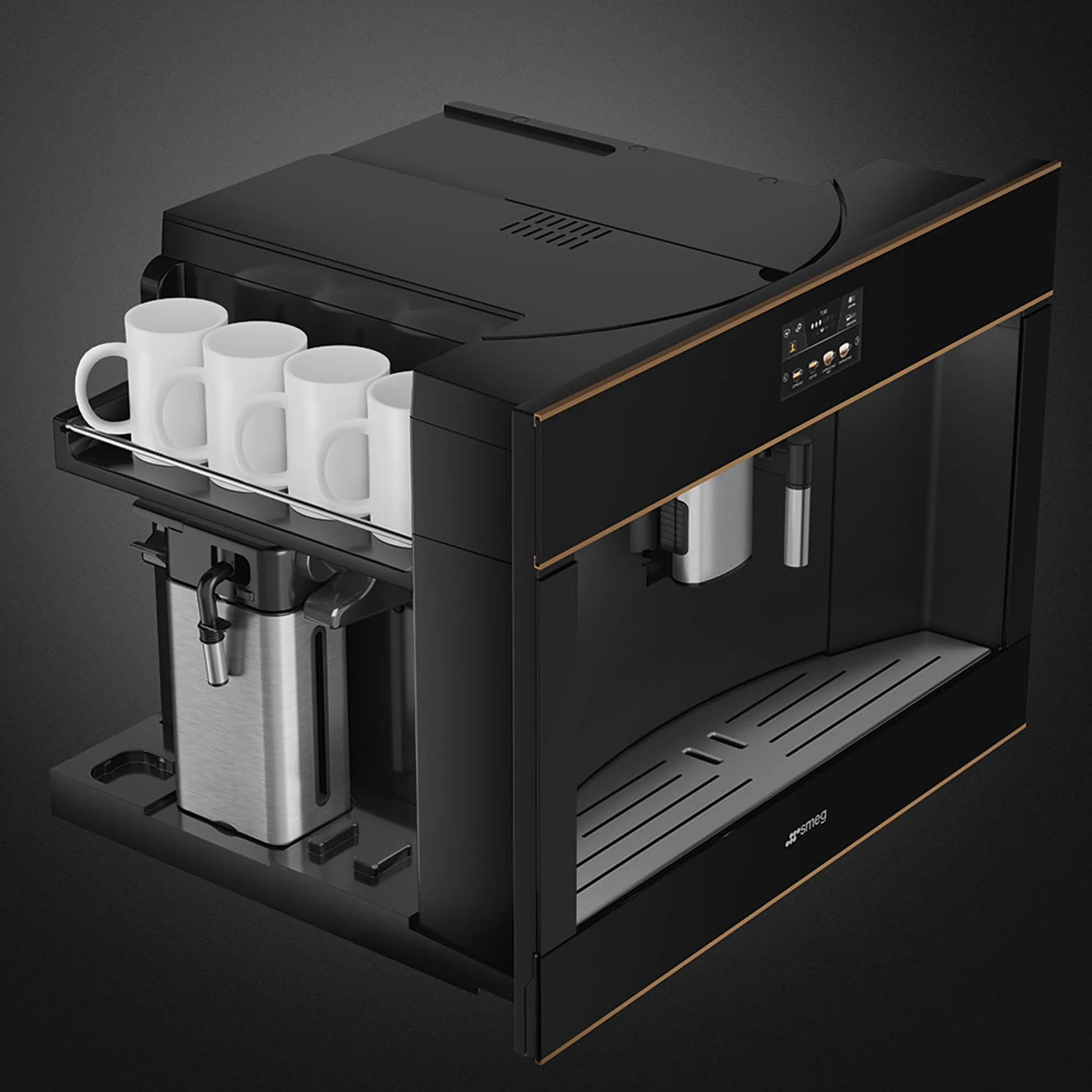 Smeg Inbouw espressomachine CMS4604NR image