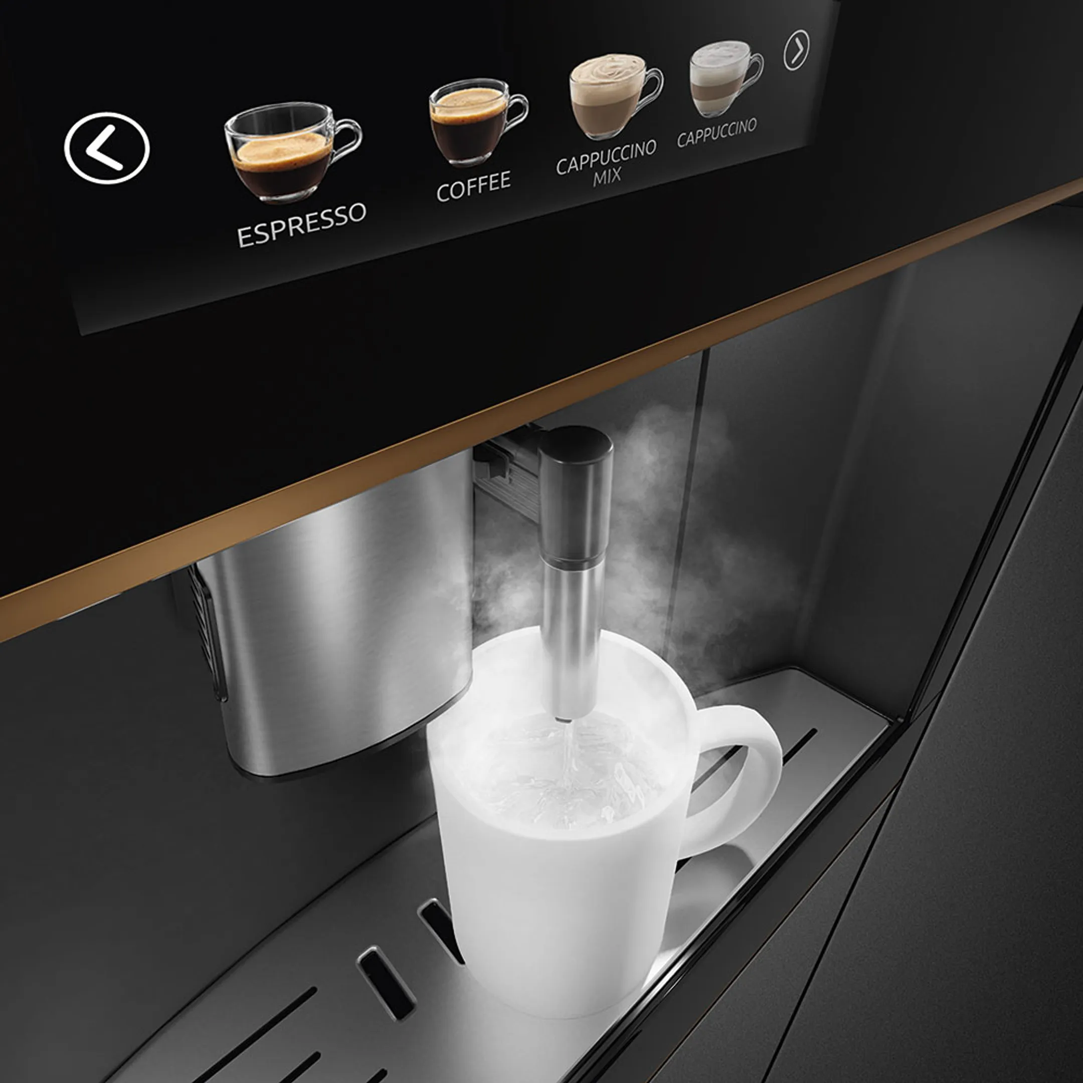 Smeg Inbouw espressomachine CMS4604NR image