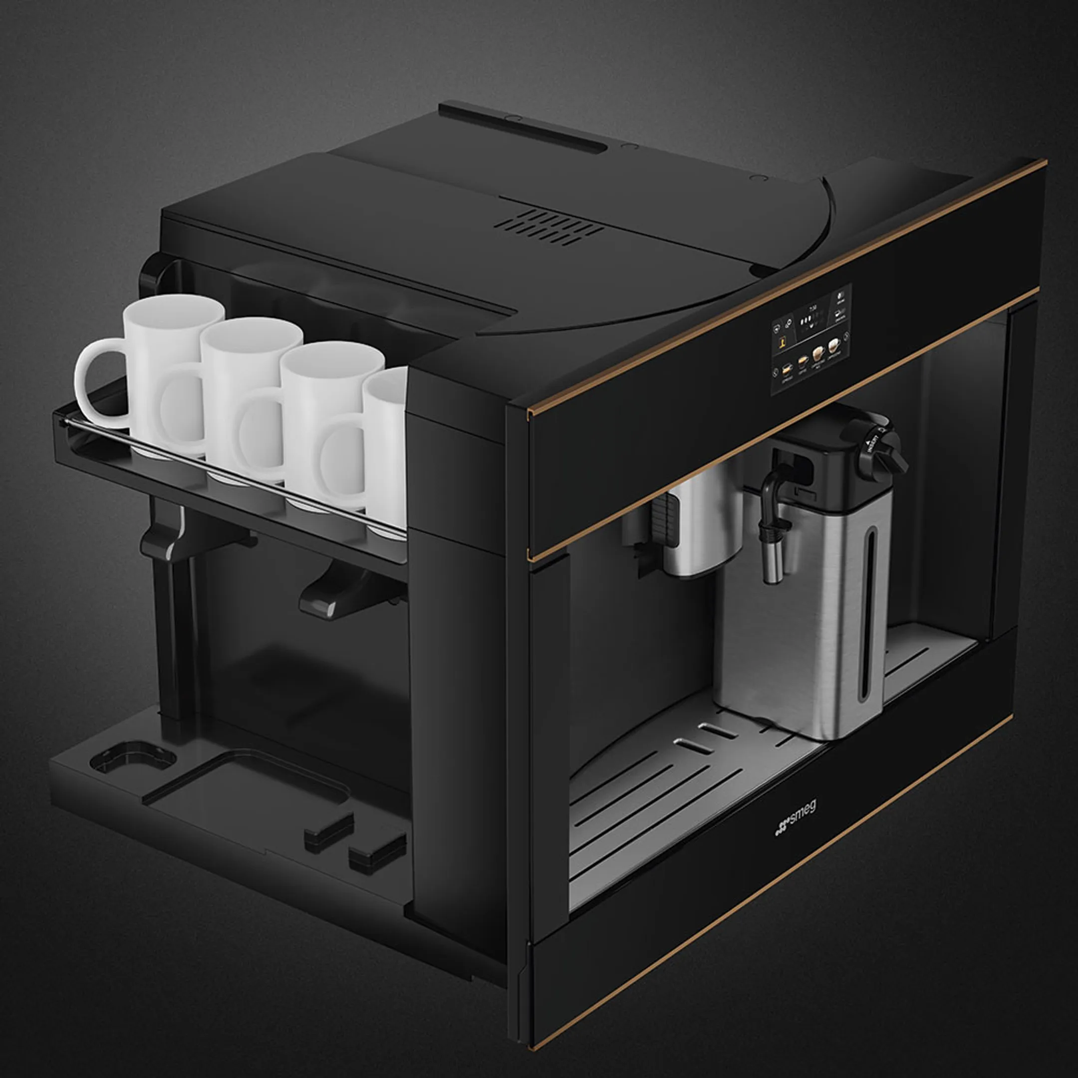 Smeg Inbouw espressomachine CMS4604NR image