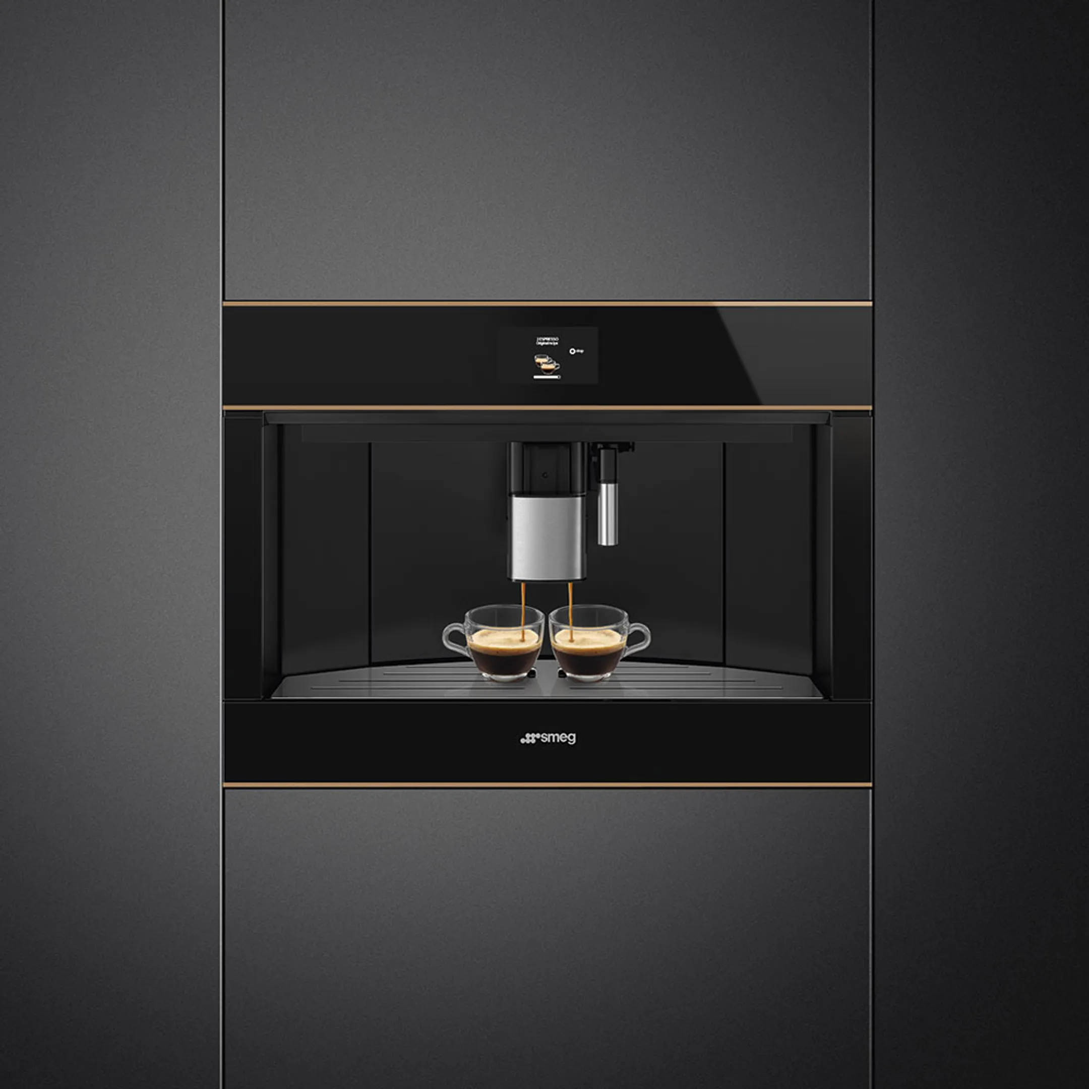Smeg Inbouw espressomachine CMS4604NR image