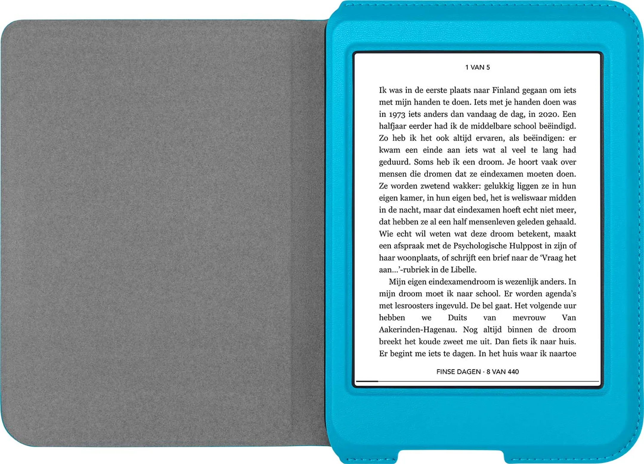 Kobo Étui livre pour liseuse Kobo Nia - Aqua image