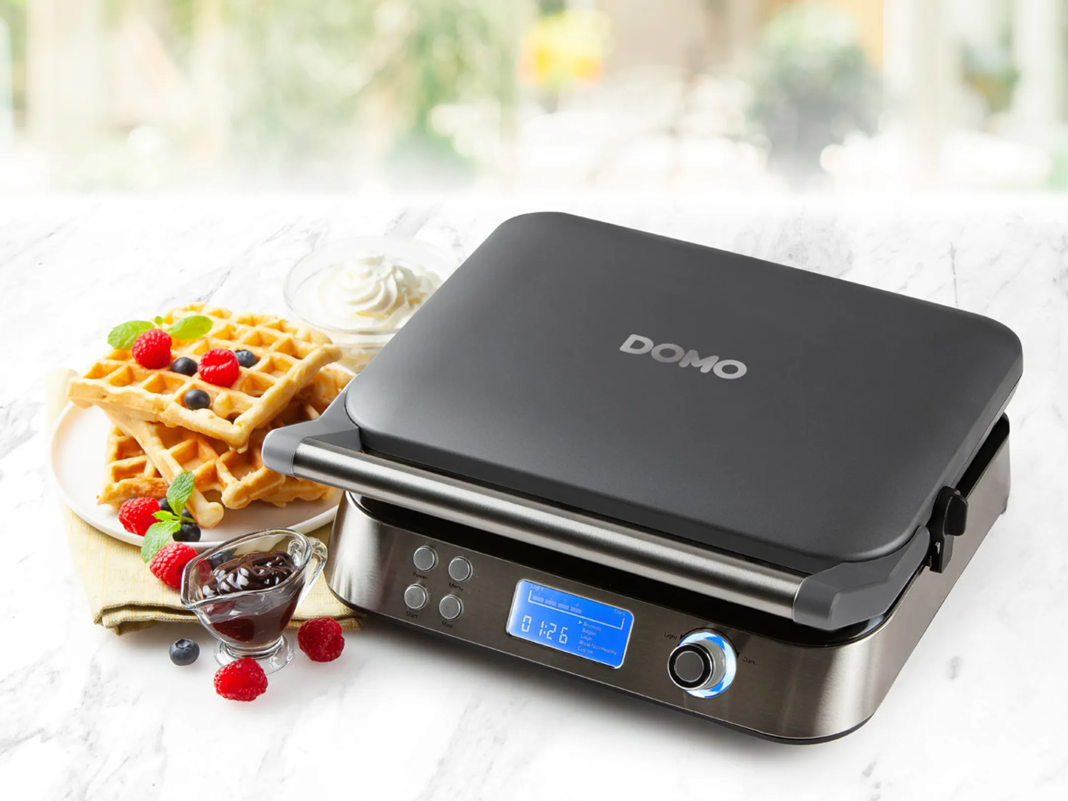 Domo Gaufrier Waffle Genius DO9219W image