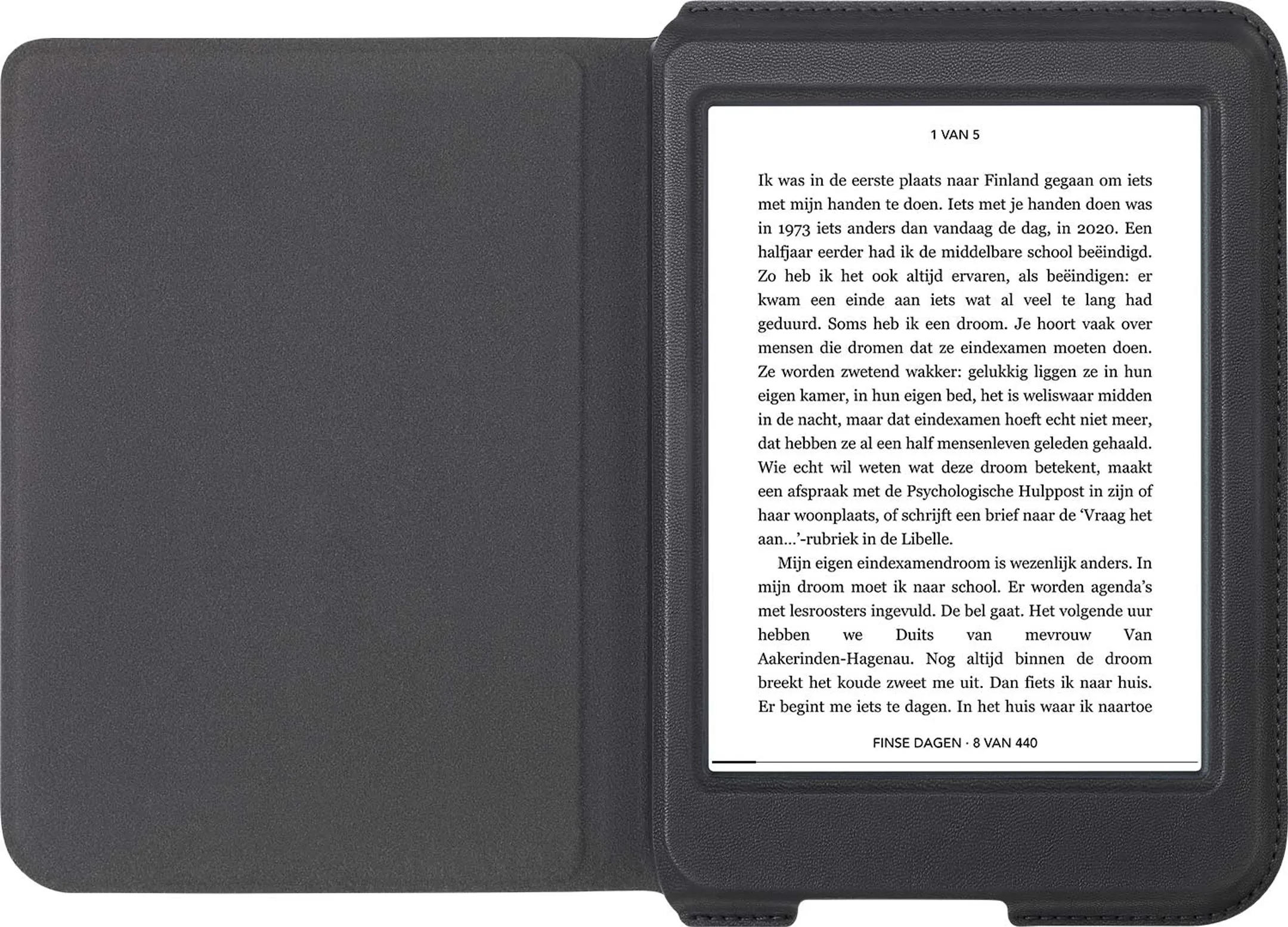 Kobo Étui livre pour liseuse Kobo Nia - Noir image