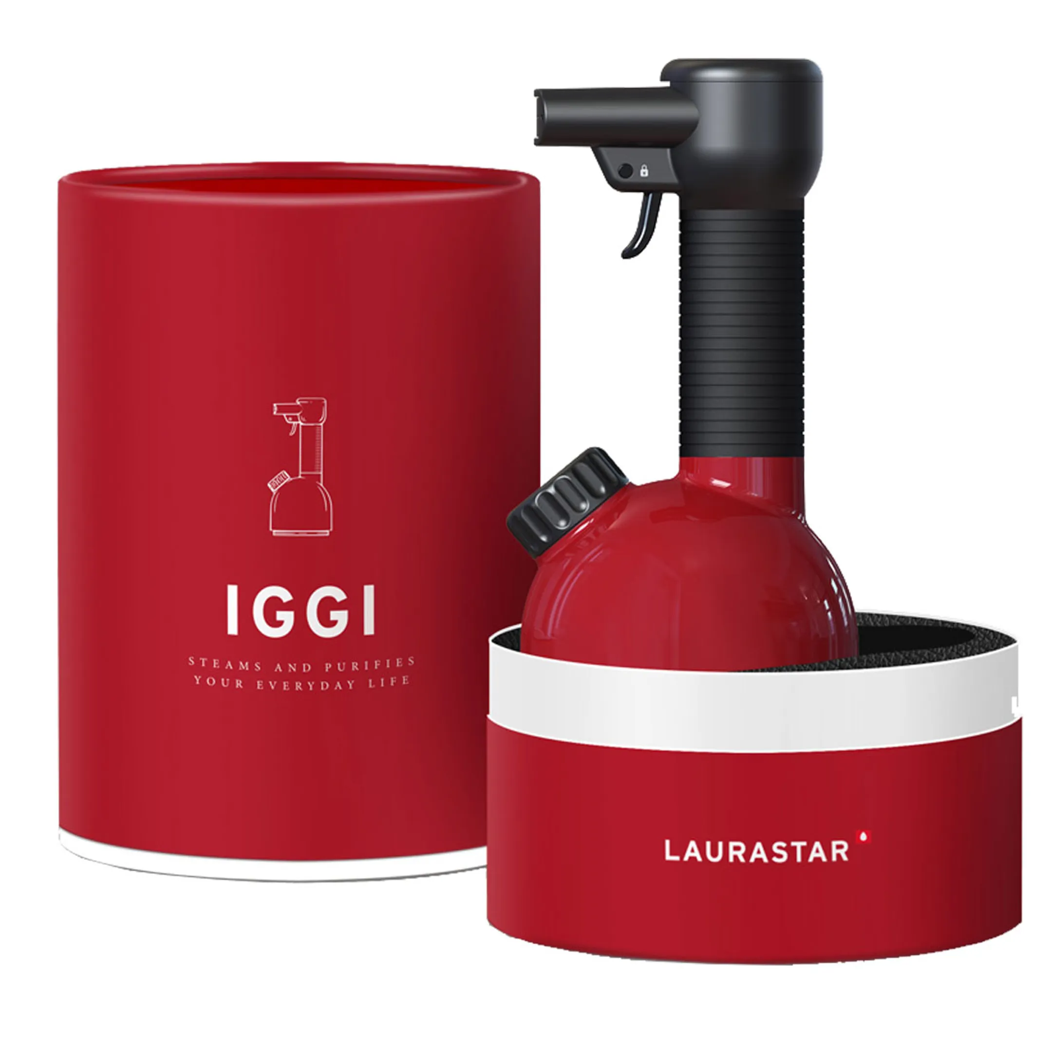 Laurastar Défroisseur - Purificateur vapeur Iggi Red image