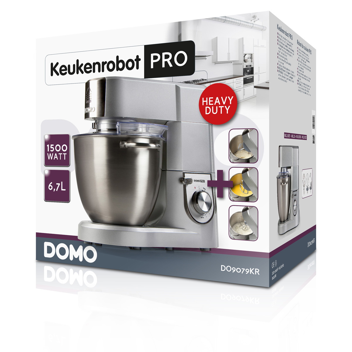 Domo Keukenrobot Pro DO9079KR Krëfel de beste prijzen, service