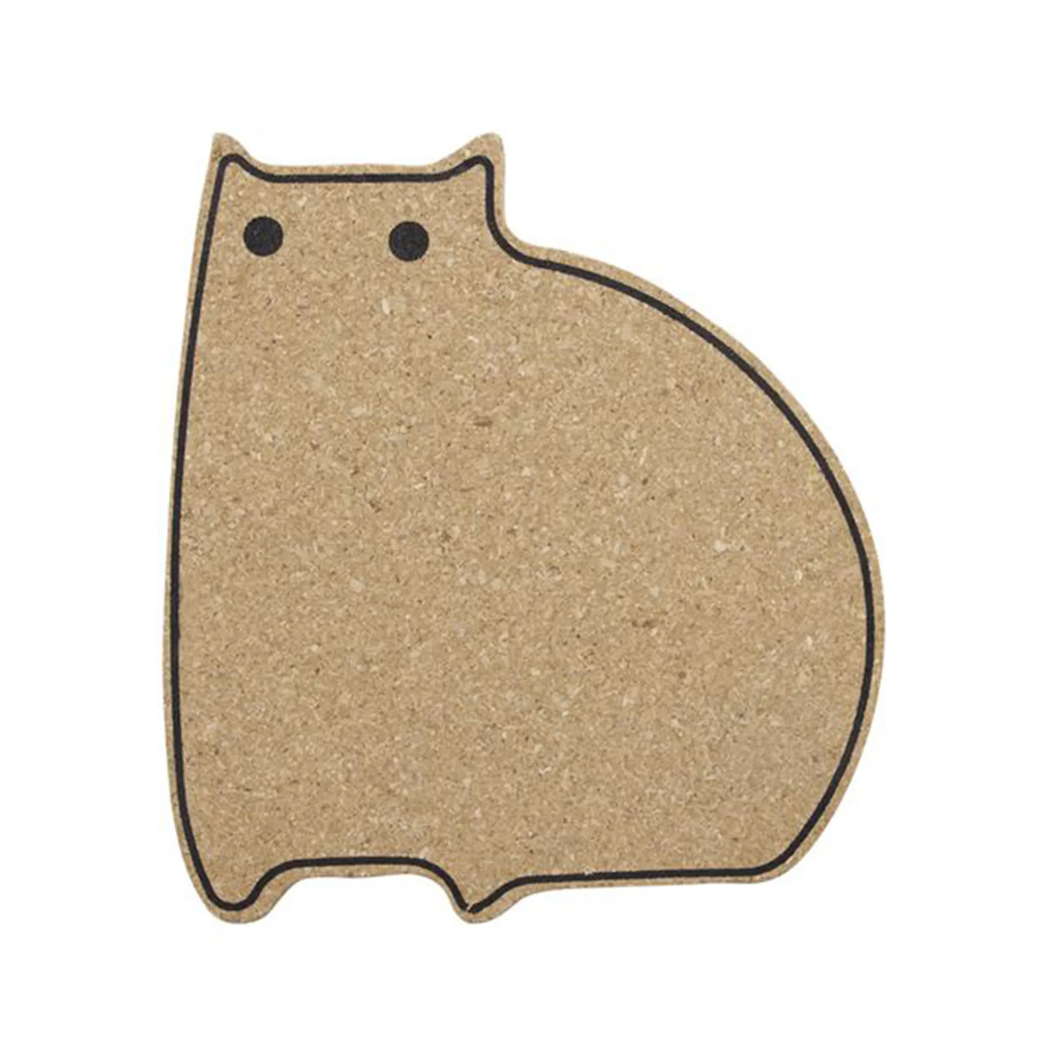 Pannenonderzetter - kurk kat - Ø 14,1 cm