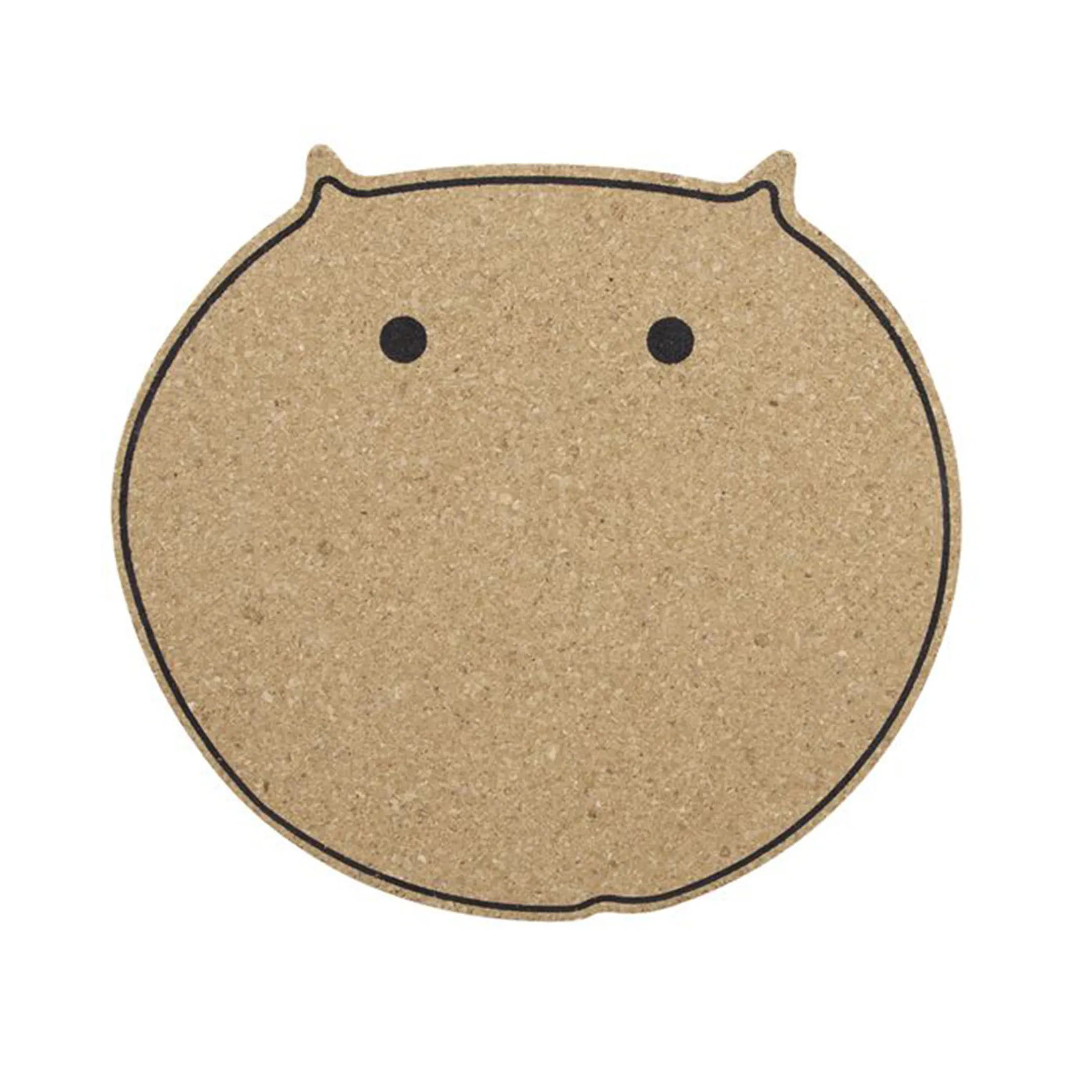 Pannenonderzetter - kurk kat - Ø 16,5 cm