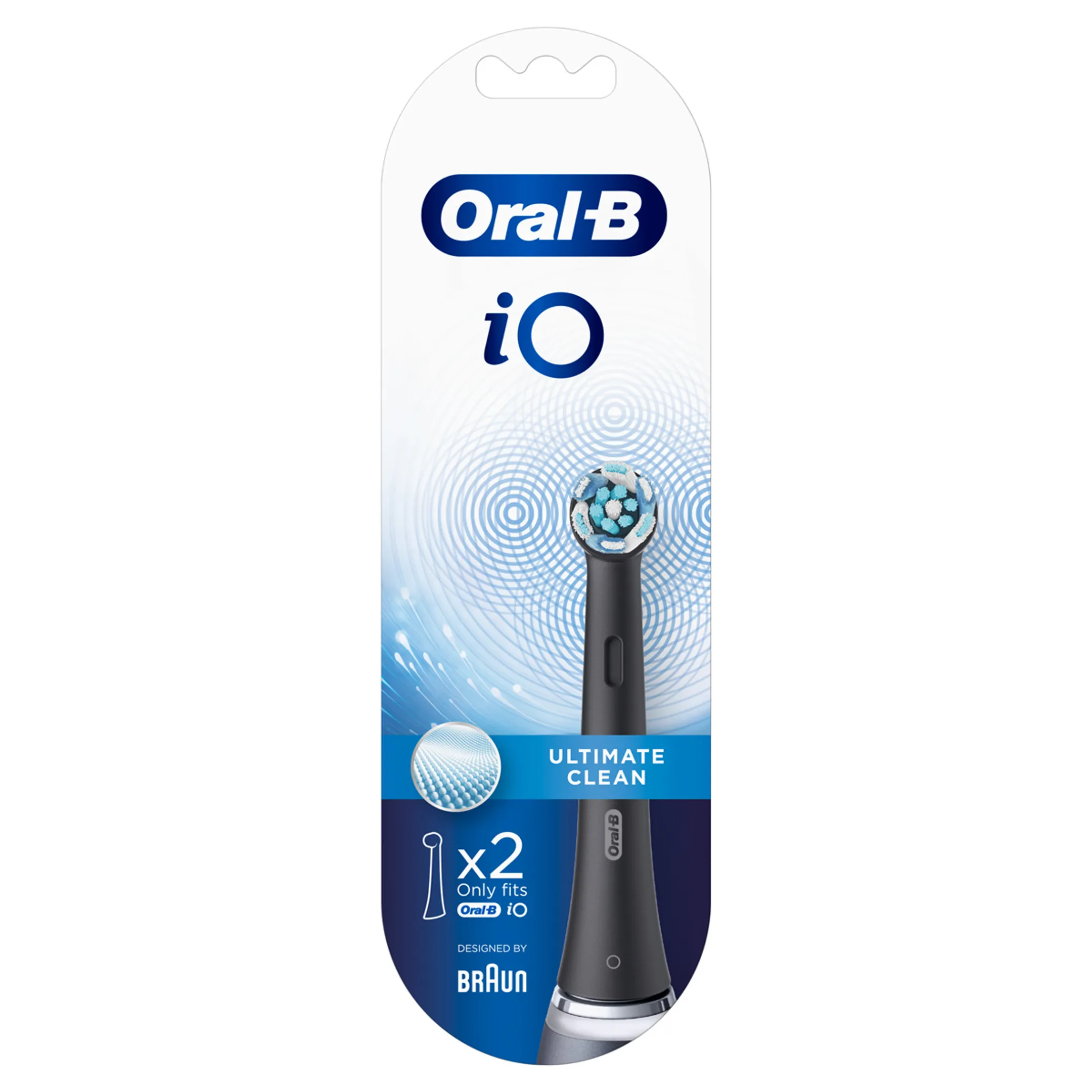 Oral-B iO Ultimate Clean Opzetborstels Zwart - 2st image