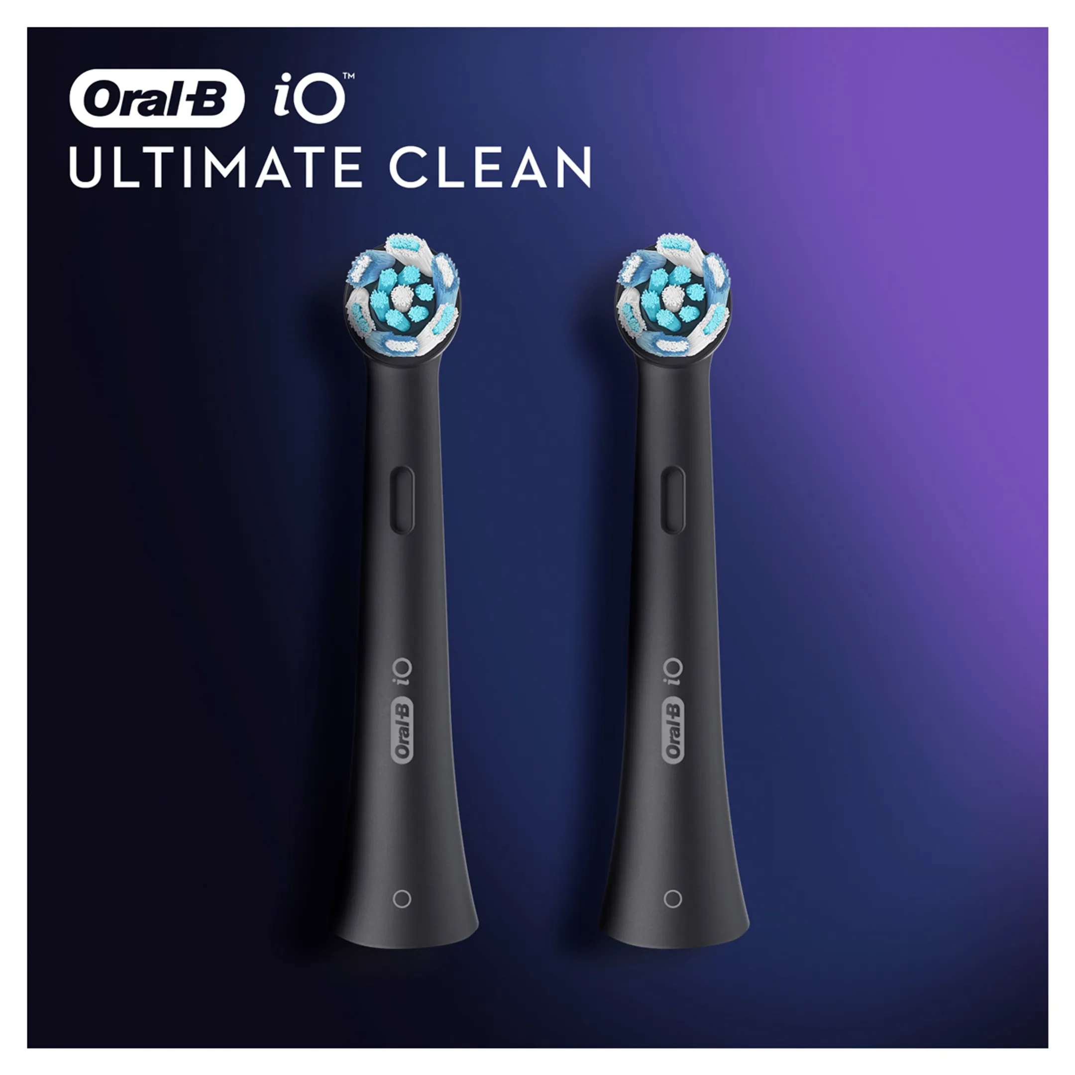 Oral-B iO Ultimate Clean Opzetborstels Zwart - 2st image