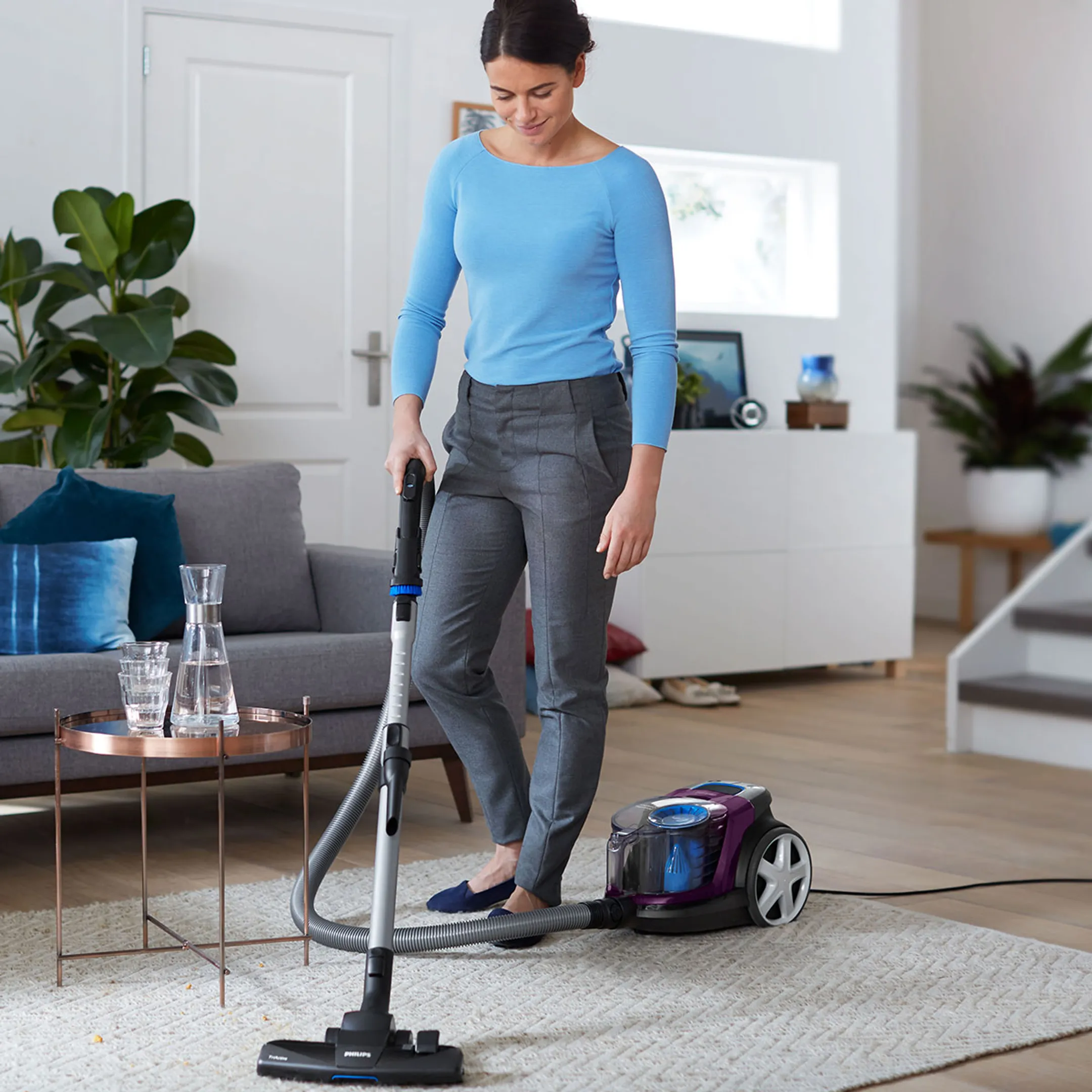 Philips Stofzuiger zonder zak PowerPro Compact FC9333/09 image