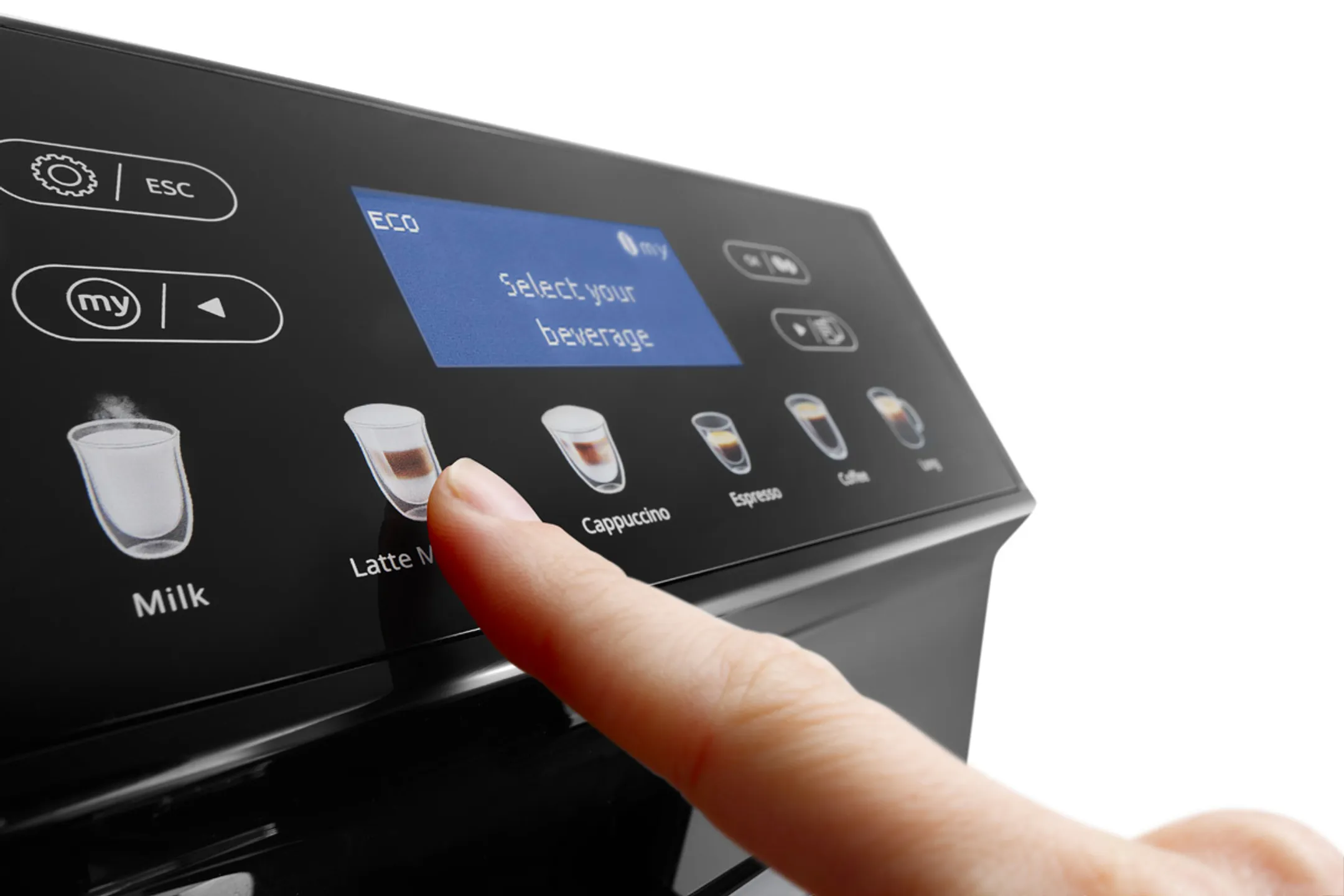 De'Longhi Machine à Expresso automatique Eletta Cappuccino Evo ECAM46.860.B image