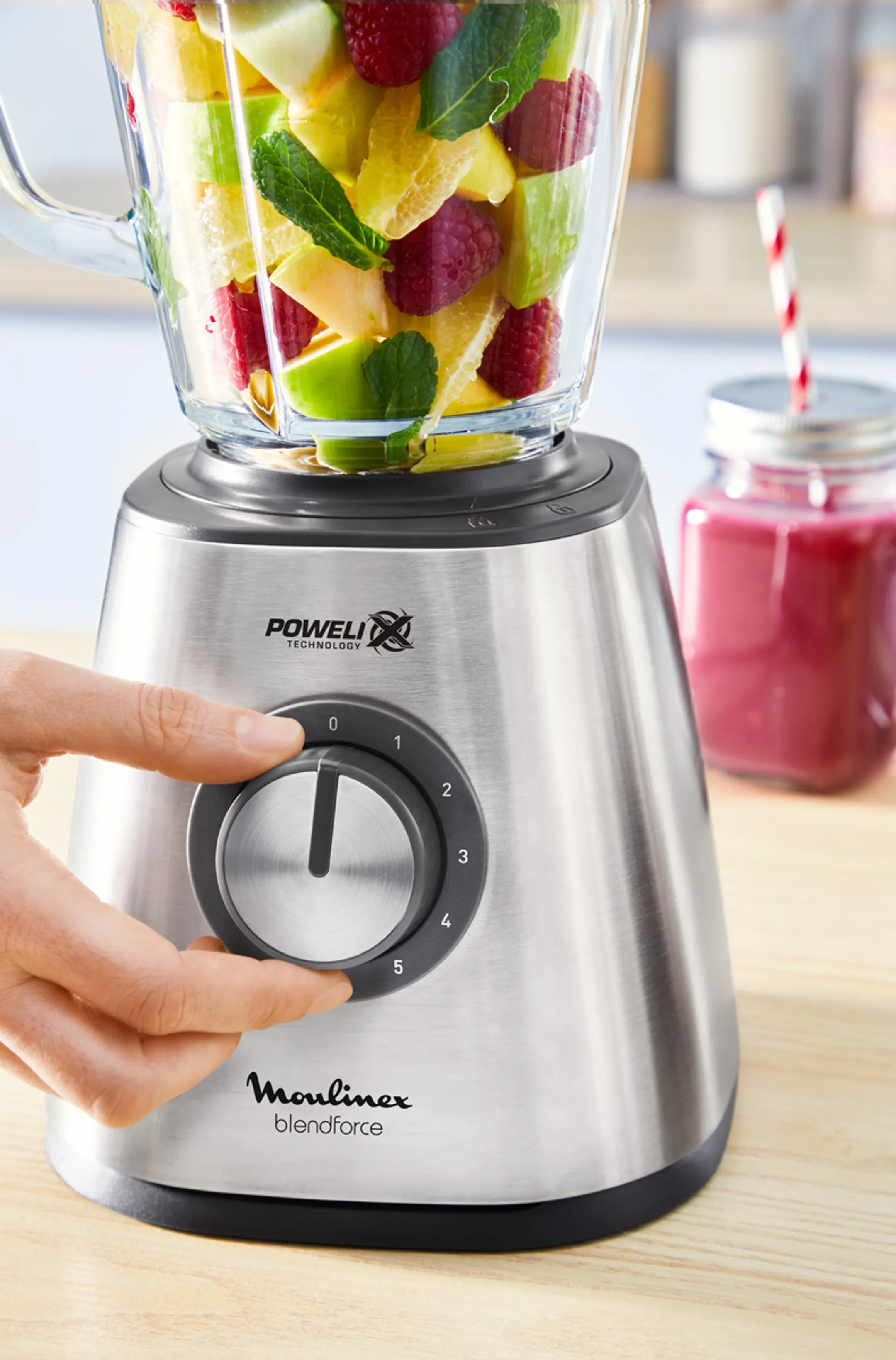 Moulinex Blender Blendforce 2 LM439D10 image