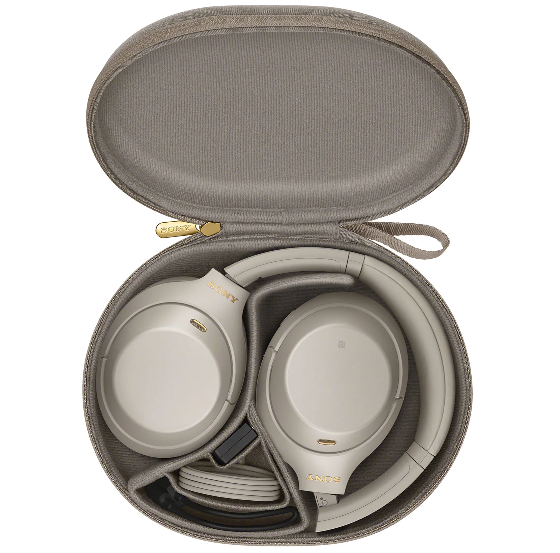 Sony WH-1000XM4 koptelefoon - Beige image