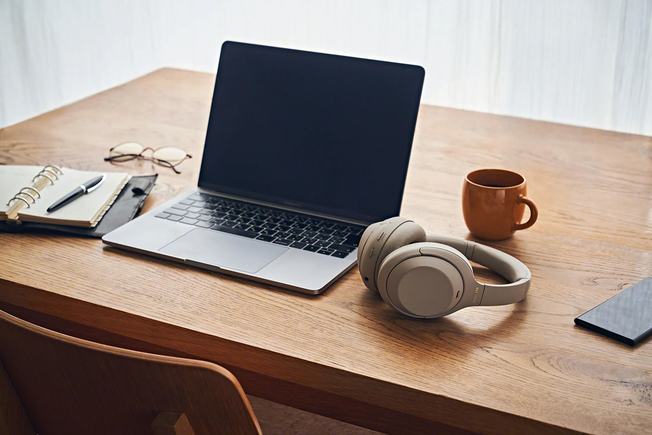 Sony WH-1000XM4 koptelefoon - Beige image