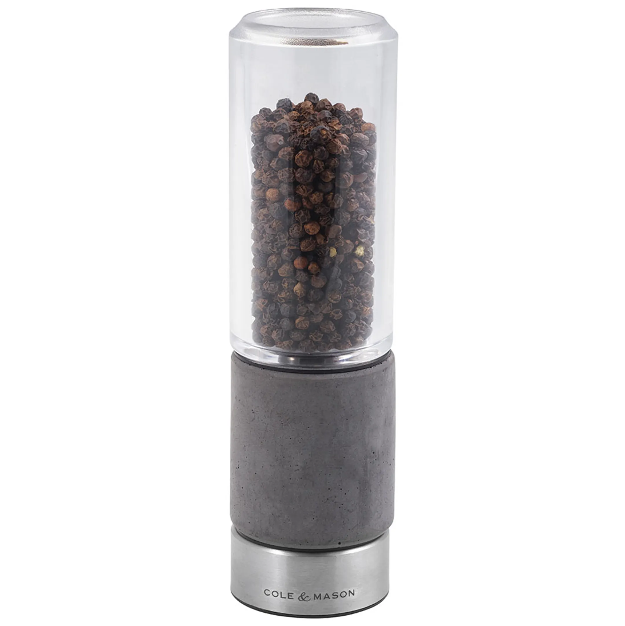 Regent Concrete Stemless Moulin à Poivre - 18 cm