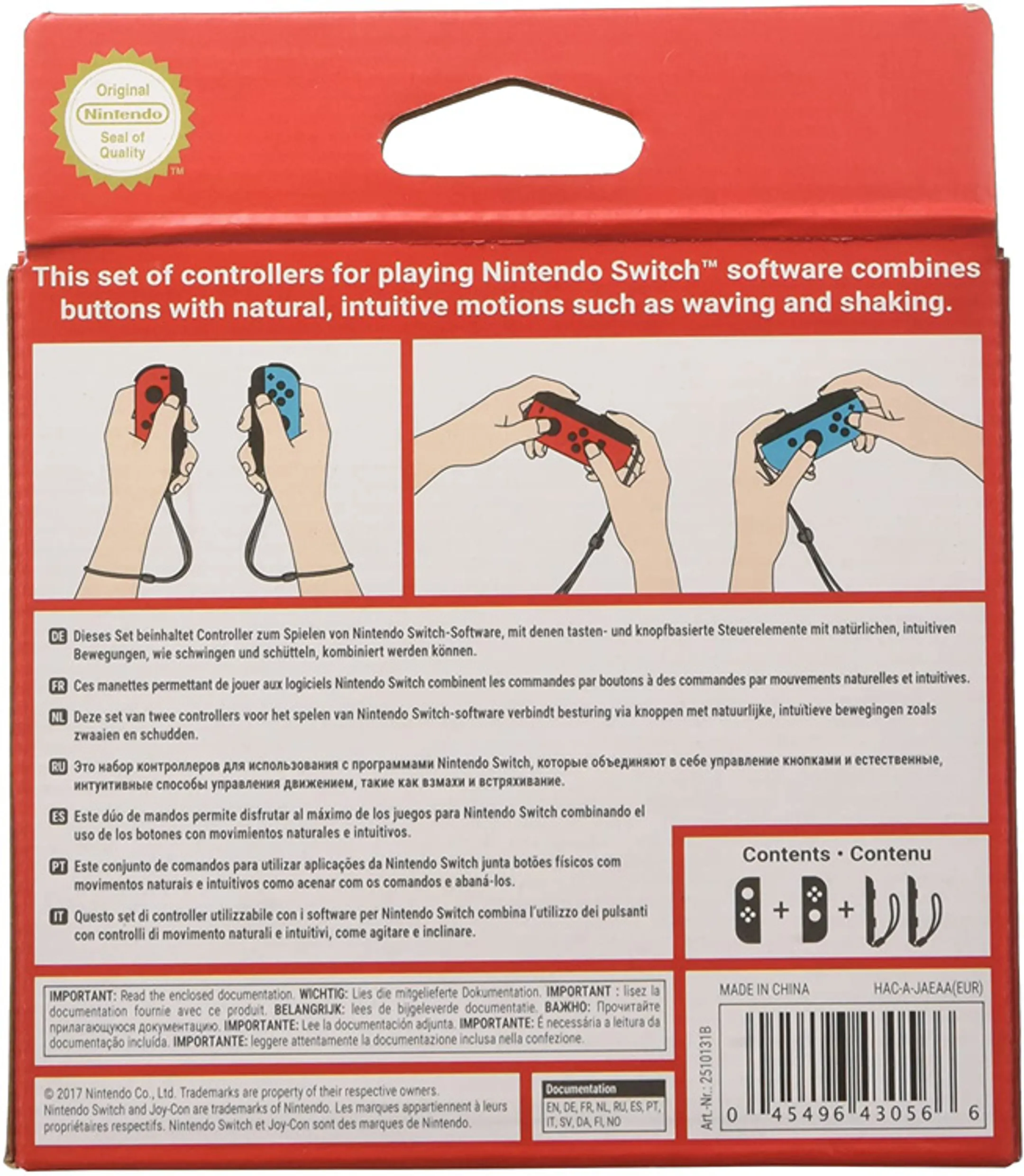 Nintendo Paire de manettes Joy-Con image