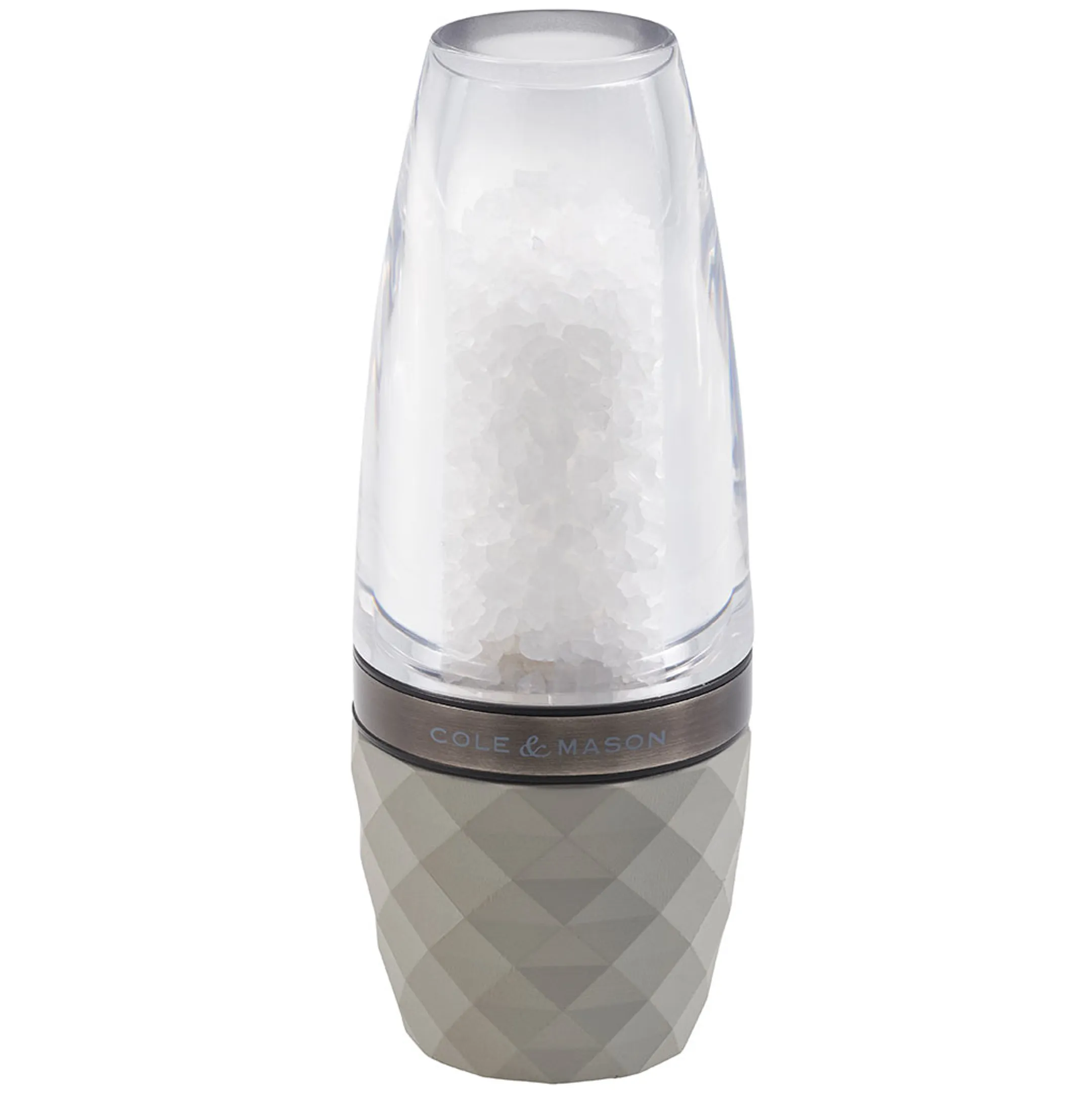 Cole&Mason City Concrete Stemless Precision + moulin à sel 16cm image