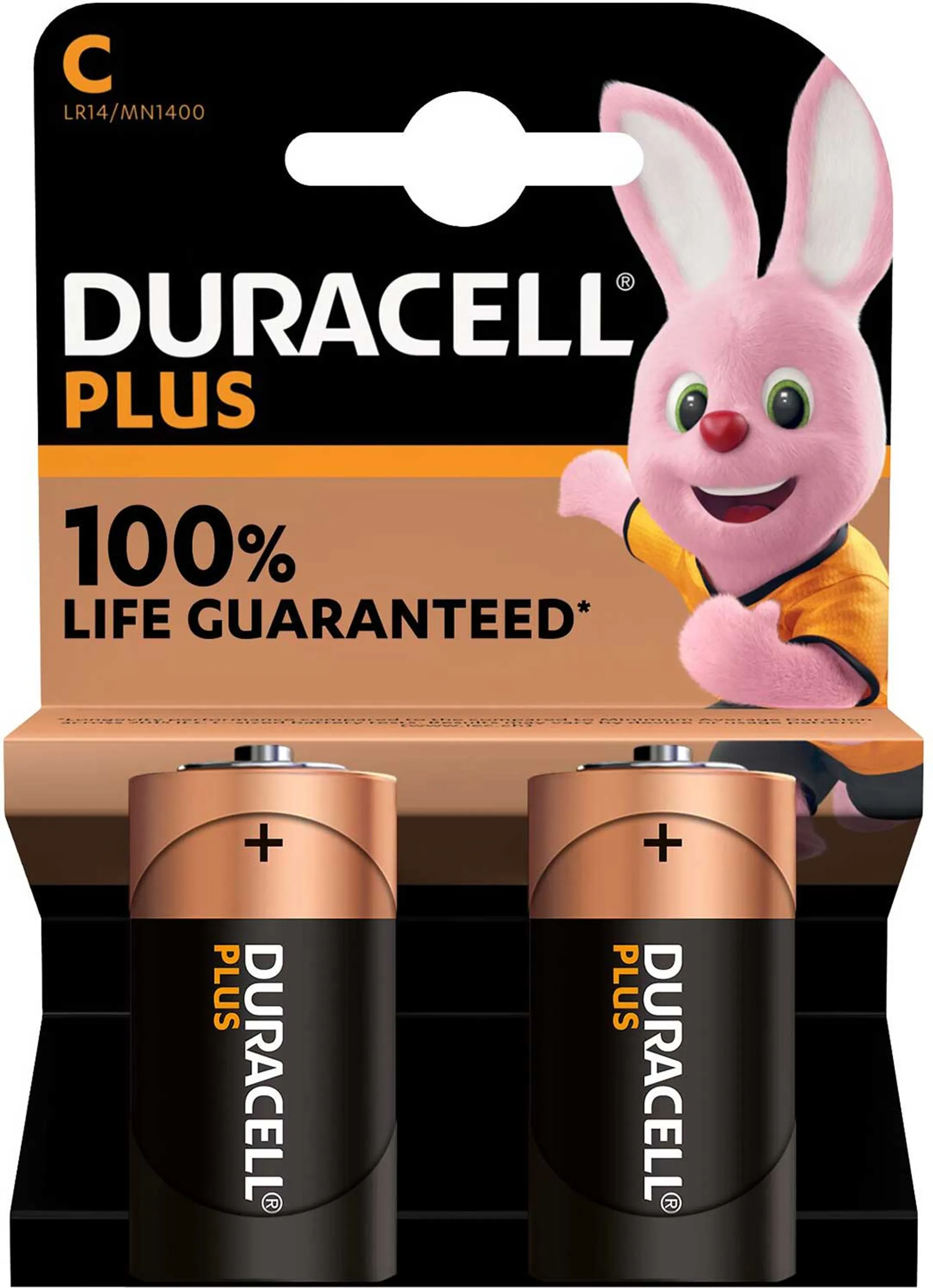 Duracell Plus 2x C-batterijen image