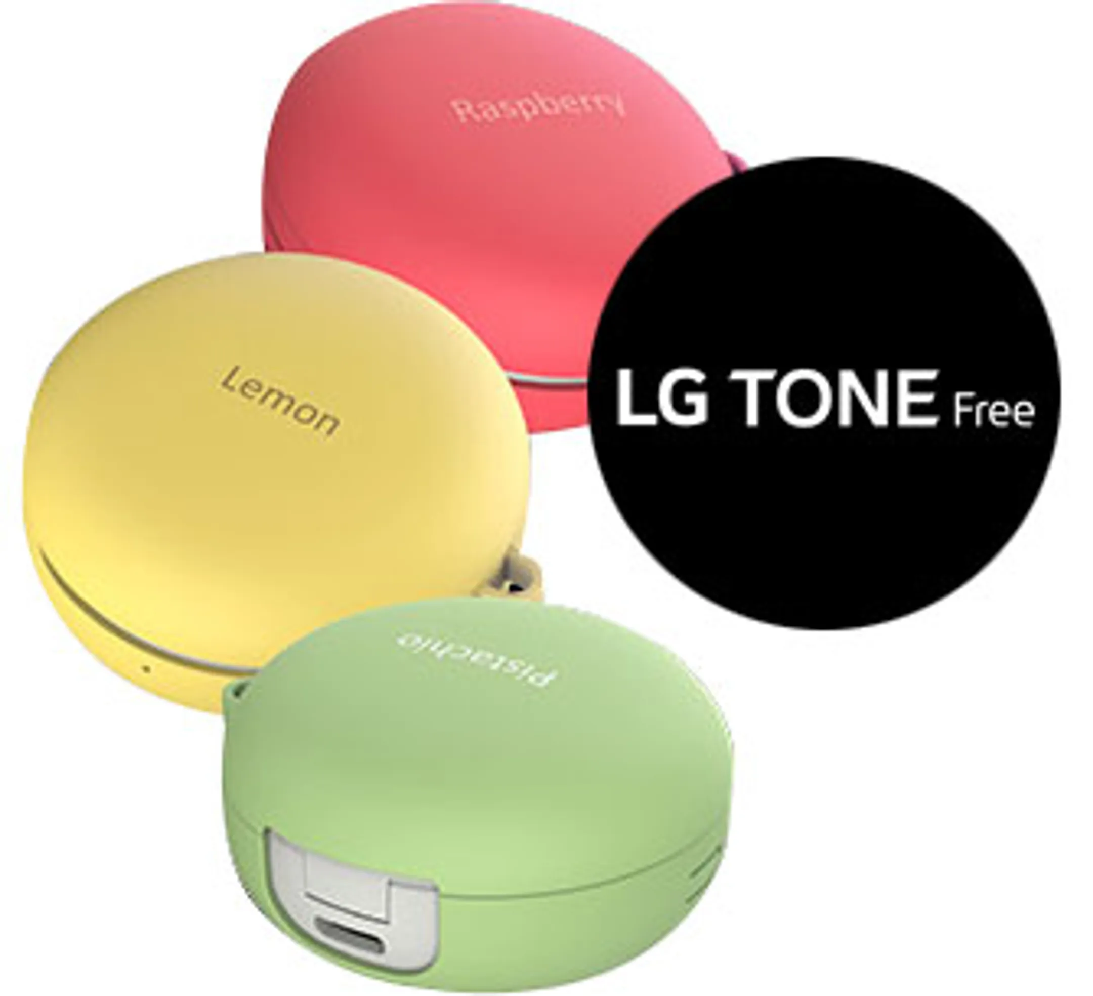 LG Tone Free Macaron Coque - Raspberry