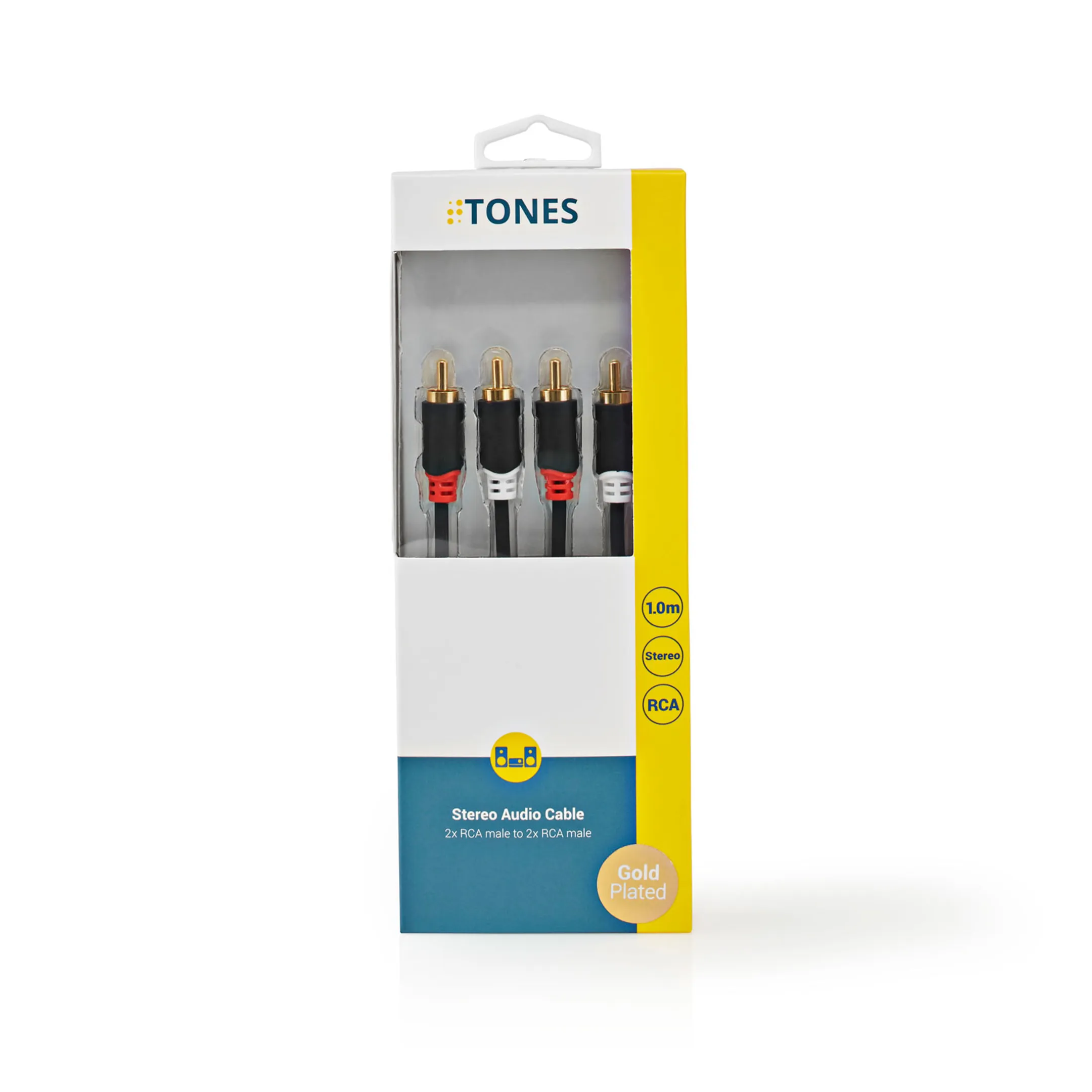 Câble 2x RCA (Male - Male) - 1 m - T-A24200B10N