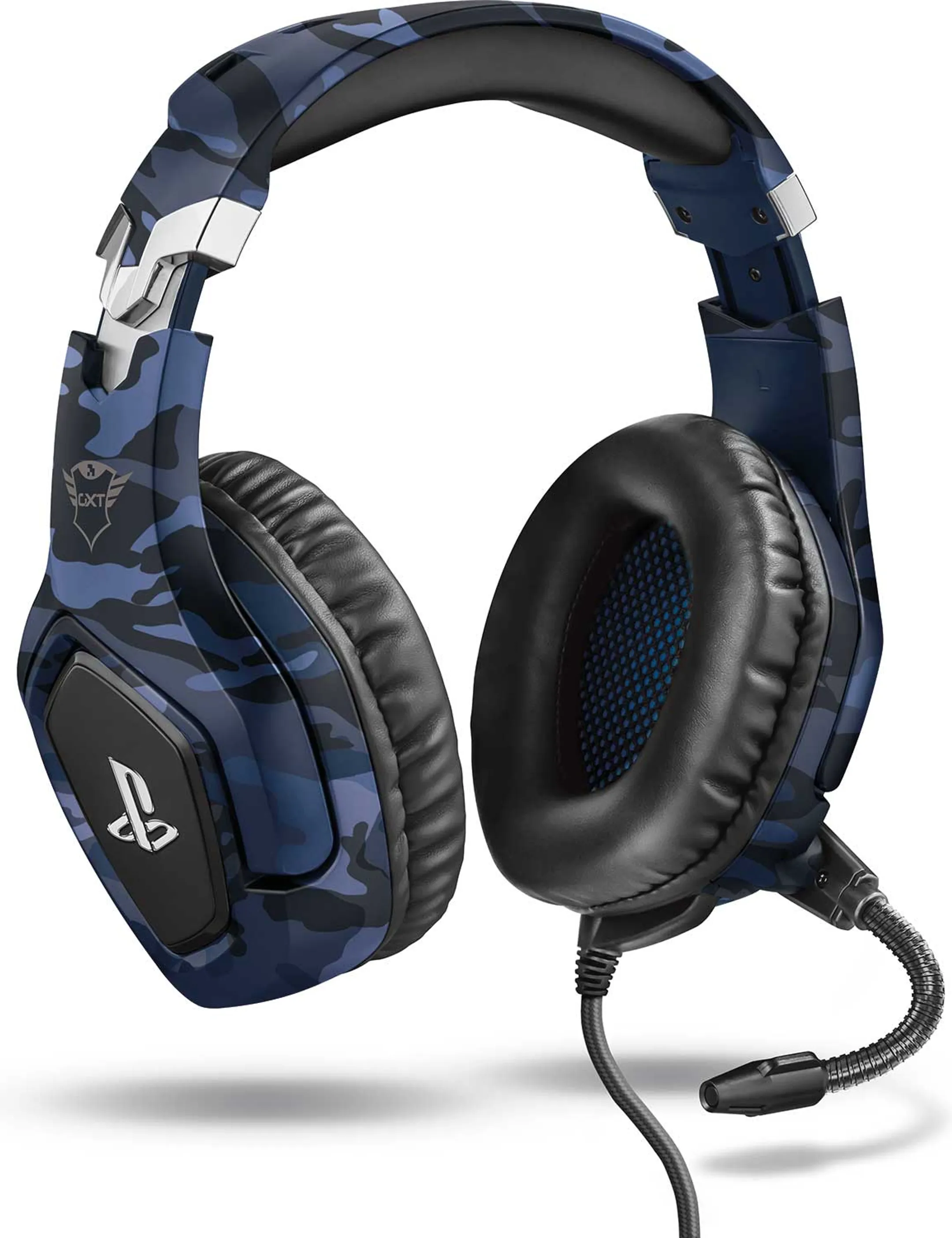 Trust Casque gaming GXT 488 Forze-G PS5 - Bleu image