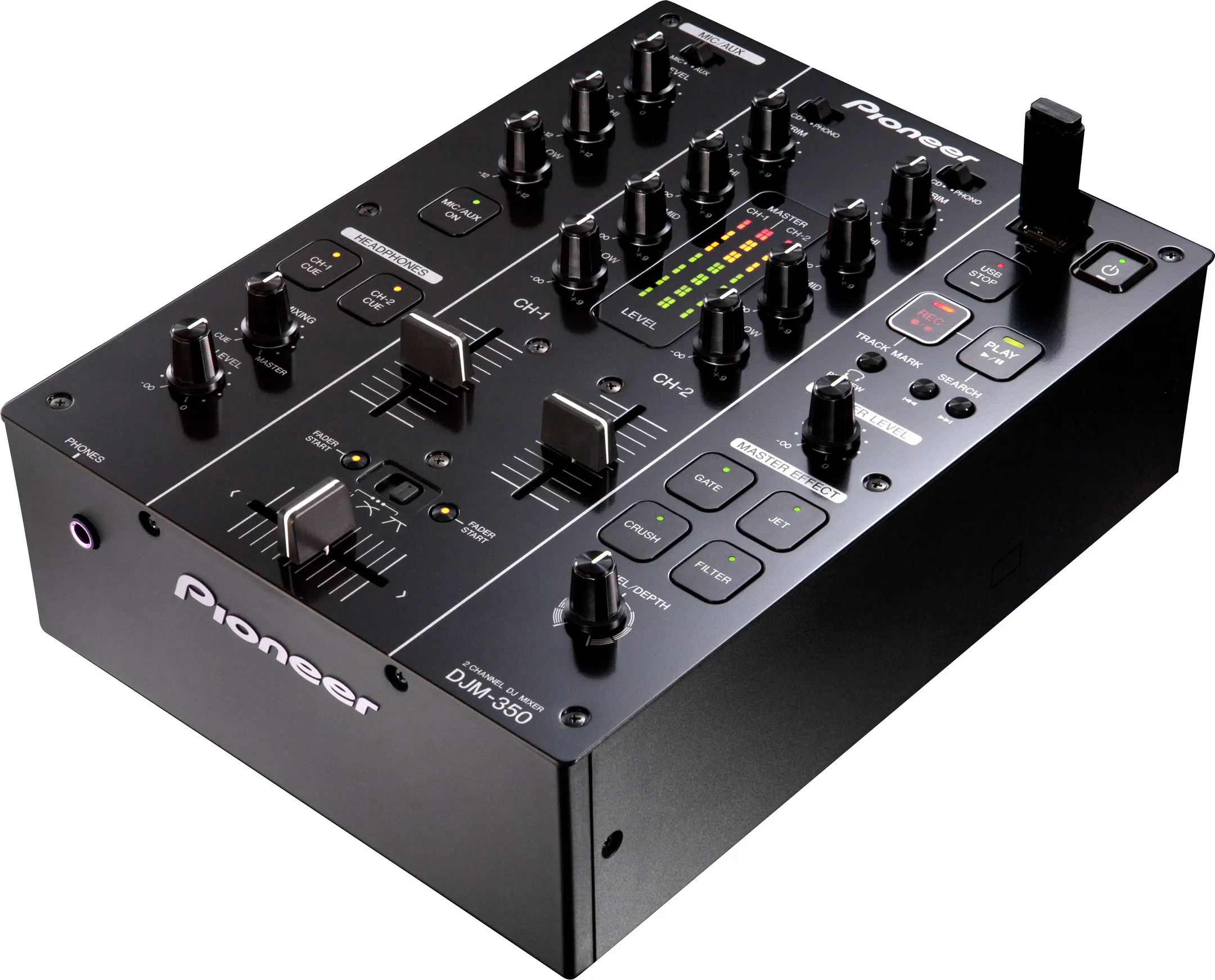 PIONEER DJ DJM-350 DJ controller - Zwart image