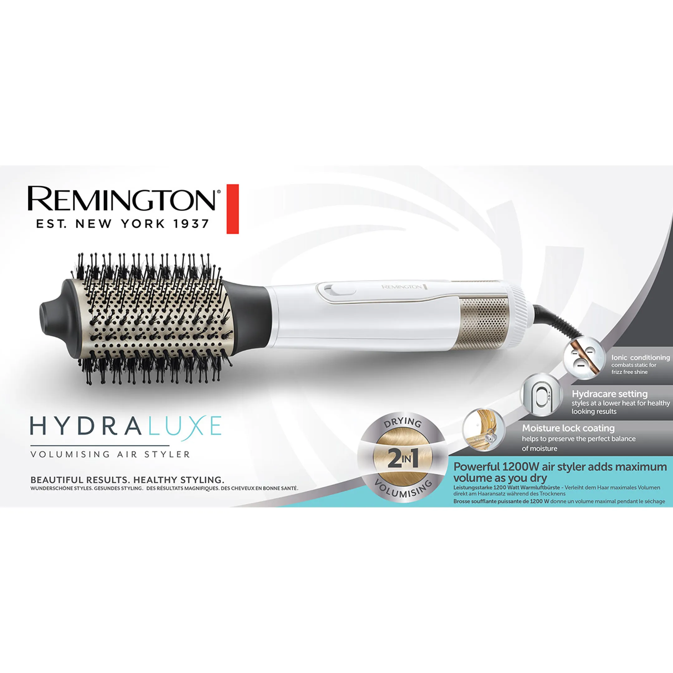 Remington Warme luchtborstel Hydraluxe AS8901 image