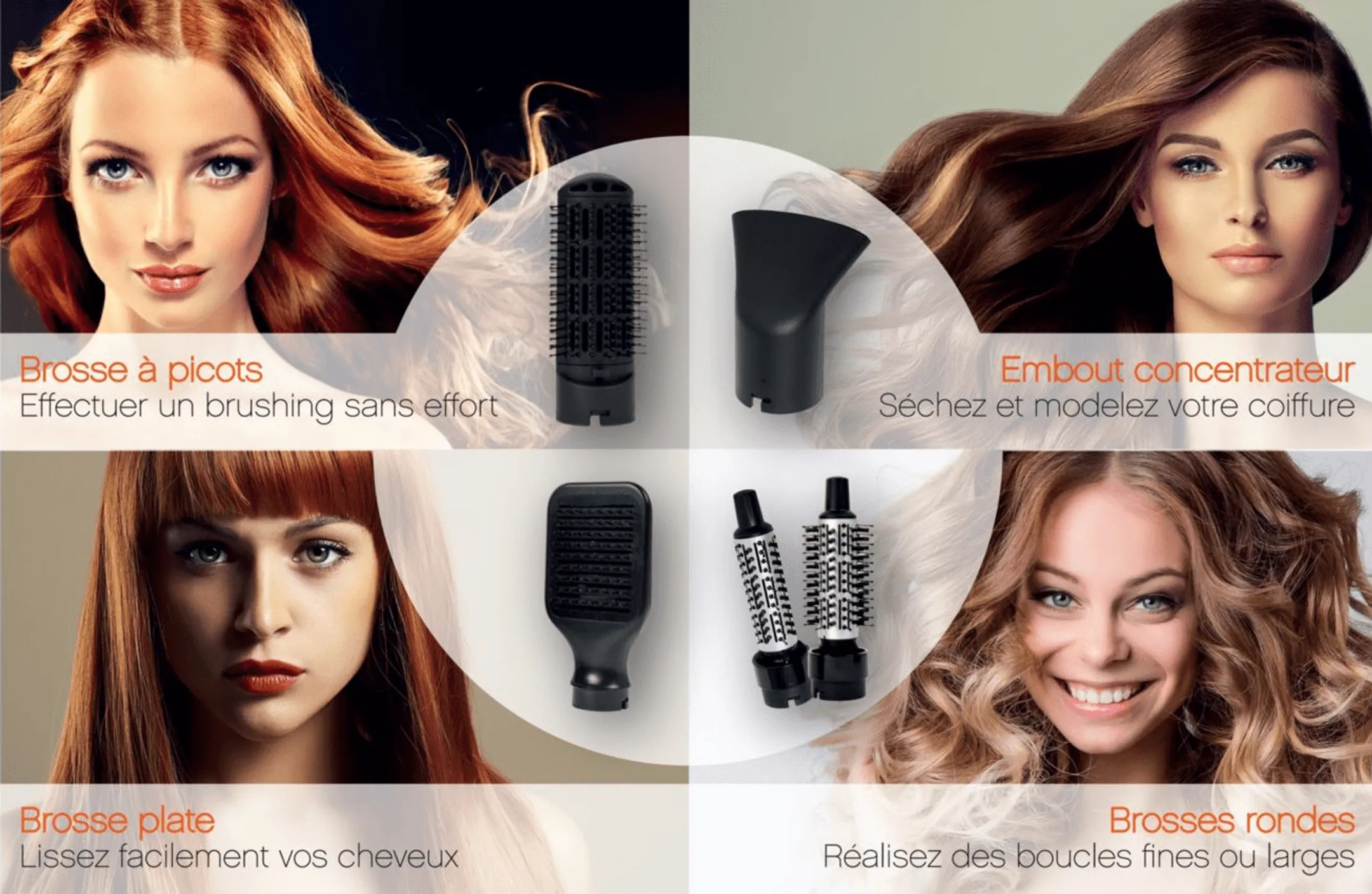 Essentiel-B Warme luchtborstel EBRS 6 Divine image