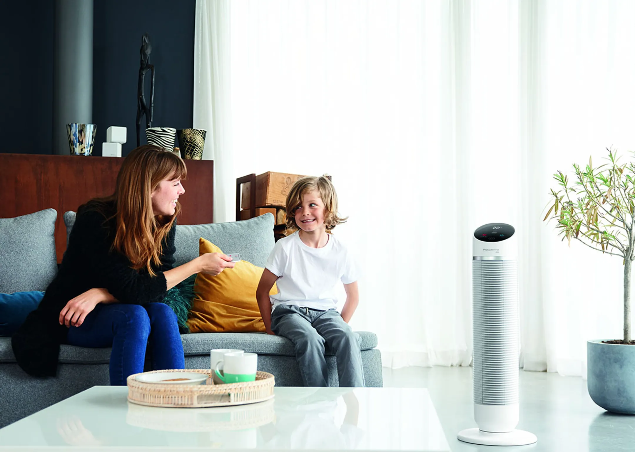 Rowenta Kolomventilator Rowenta Silent Comfort 3-in-1 HQ8120F0 image