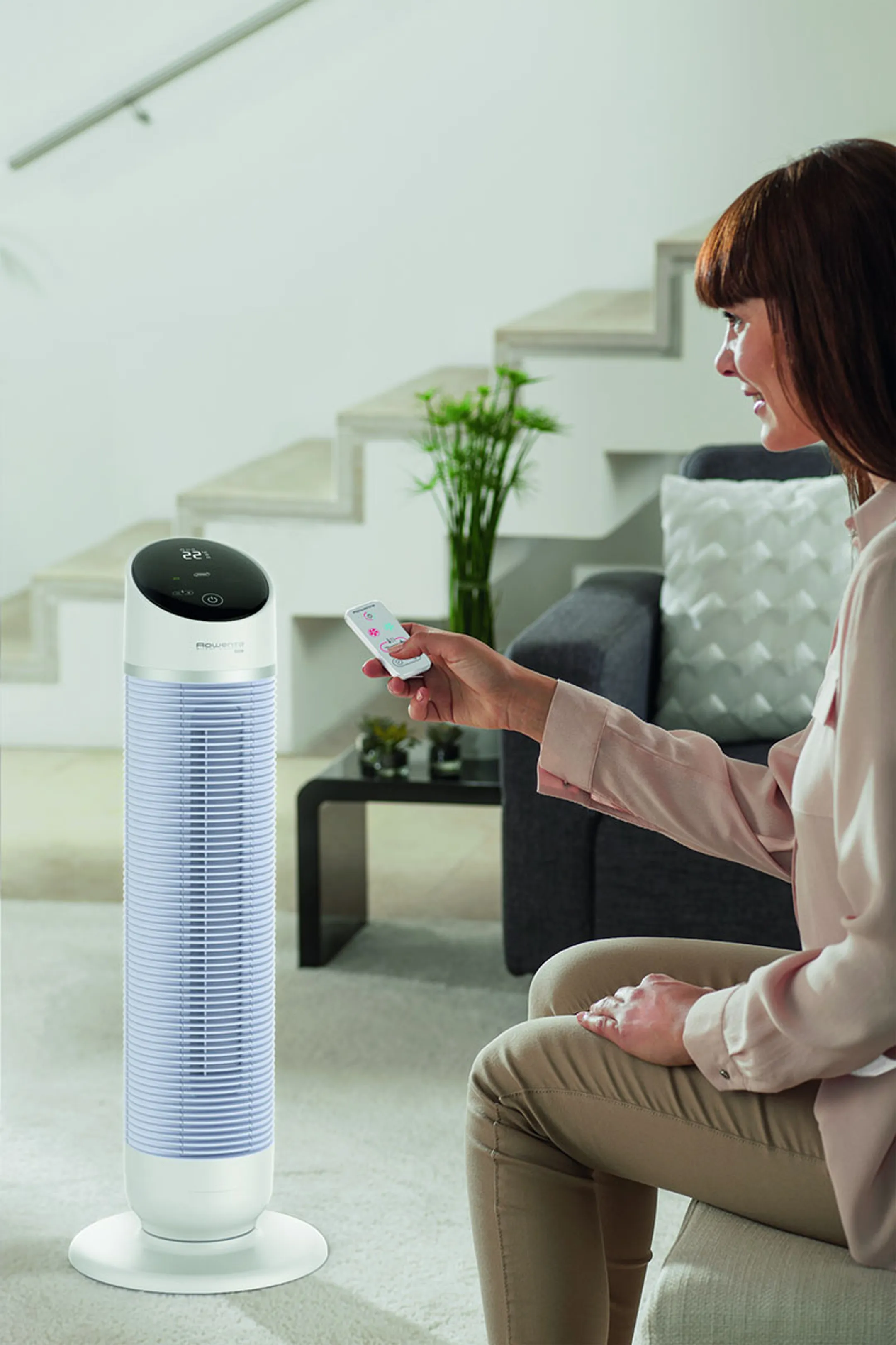 Rowenta Kolomventilator Rowenta Silent Comfort 3-in-1 HQ8120F0 image