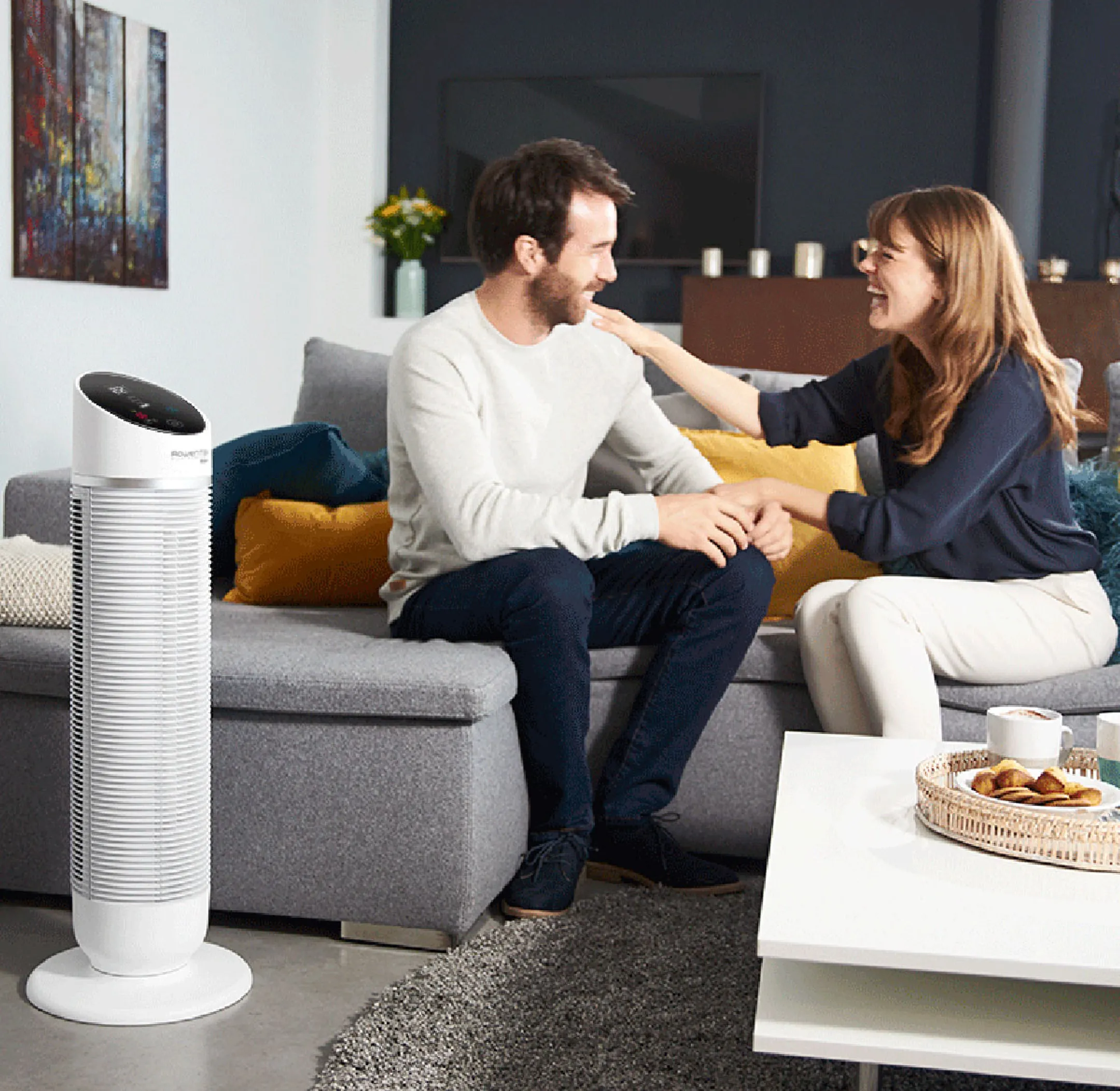 Rowenta Kolomventilator Rowenta Silent Comfort 3-in-1 HQ8120F0 image