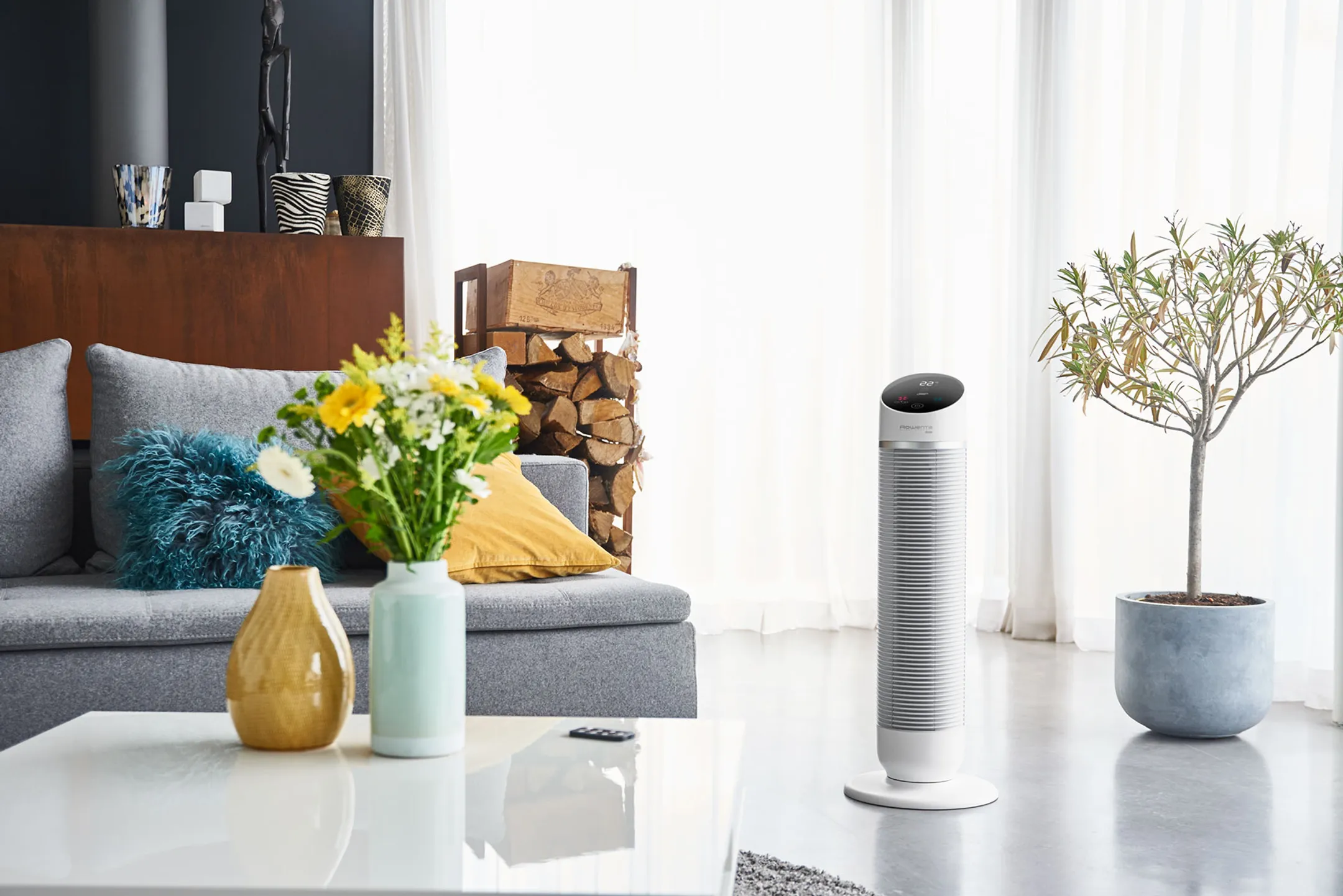 Rowenta Kolomventilator Rowenta Silent Comfort 3-in-1 HQ8120F0 image