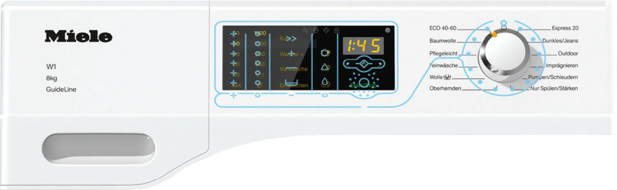 Miele Wasmachine WDD 131 WPS GuideLine AutoDose image