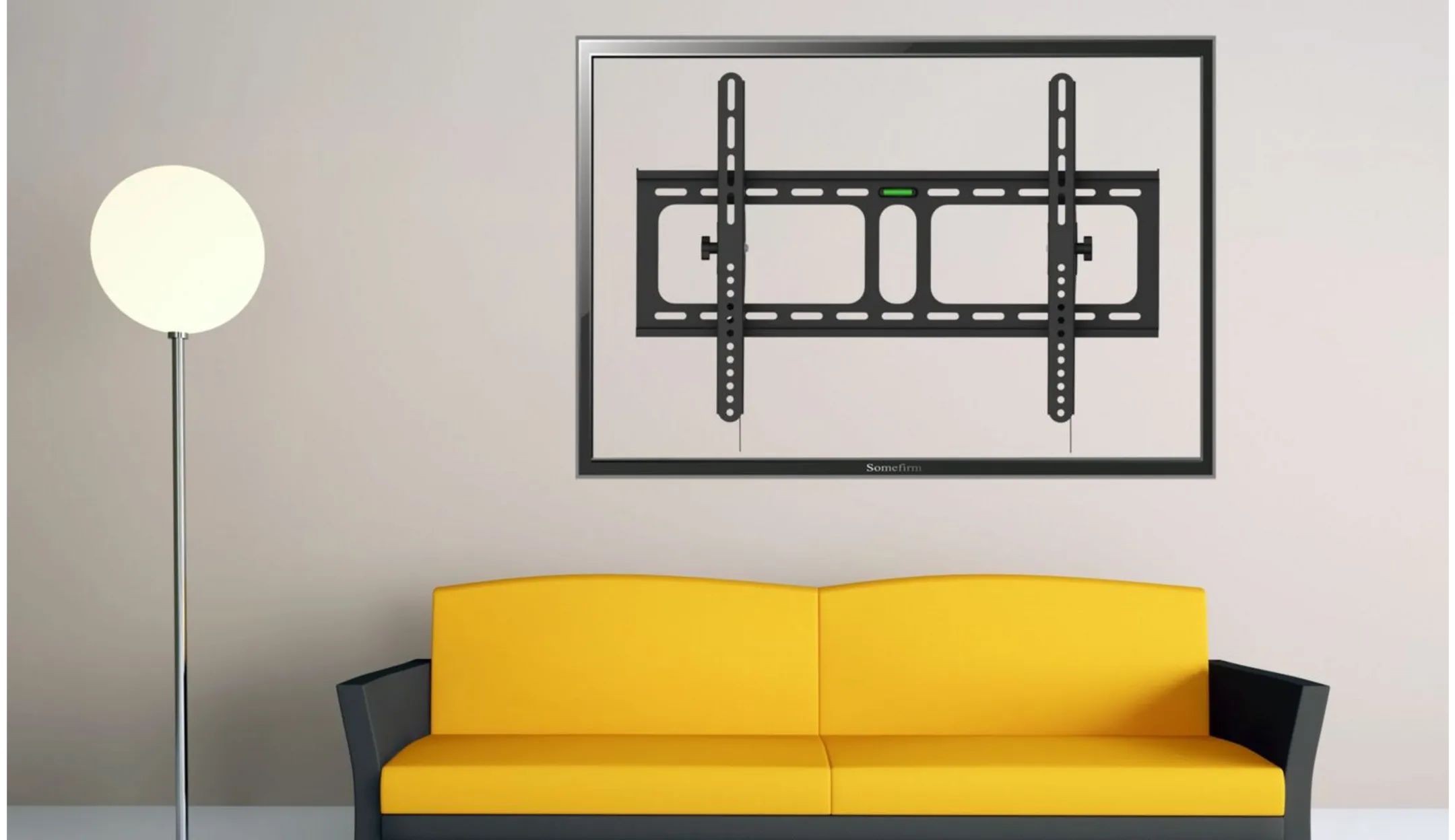 Essentiel-B Support mural TV Inclin'TV 32-75 pouces image