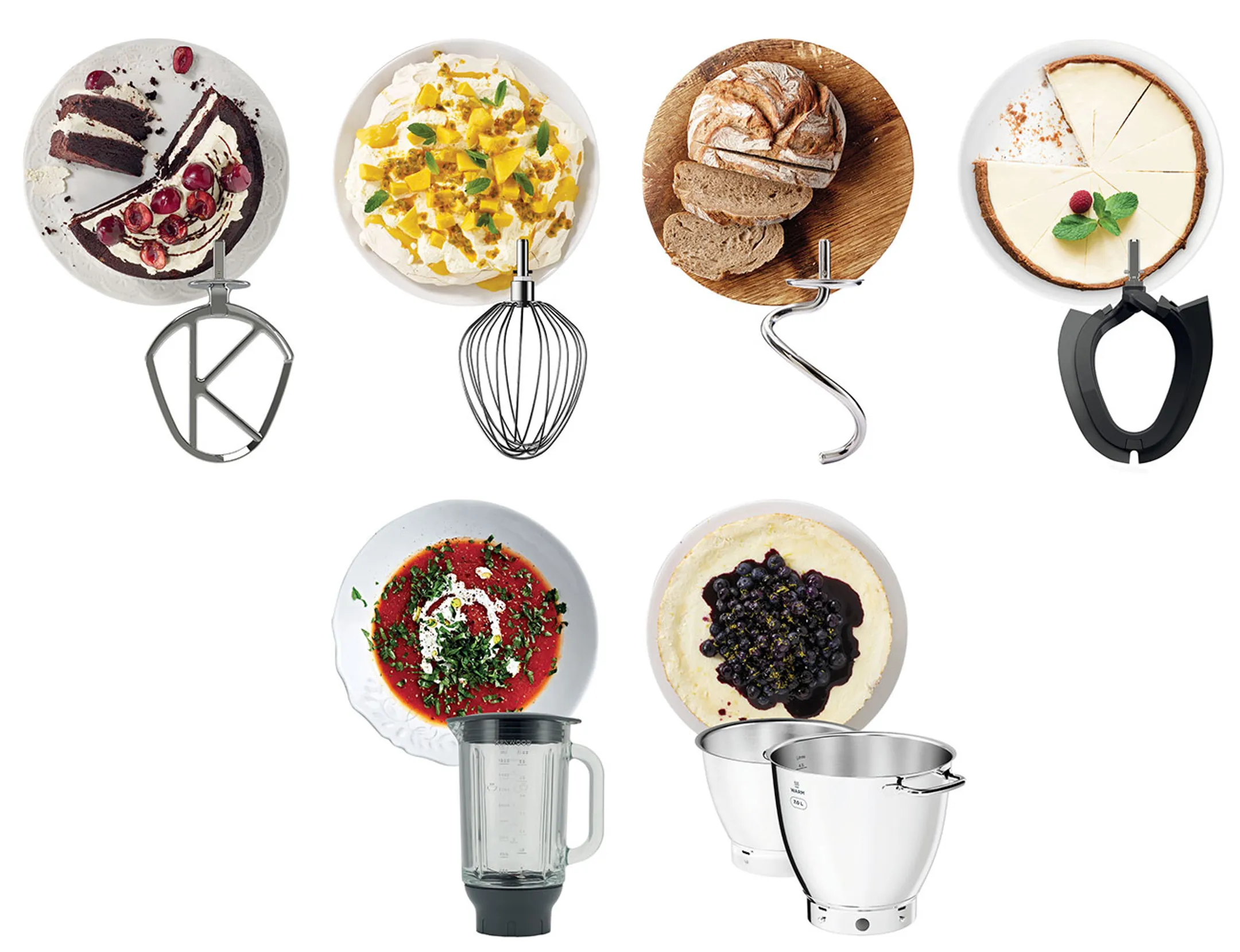 Kenwood Keukenrobot Titanium Chef Patissier XL met geïntegreerde weegschaal en warmfuntie KWL90.124SI image