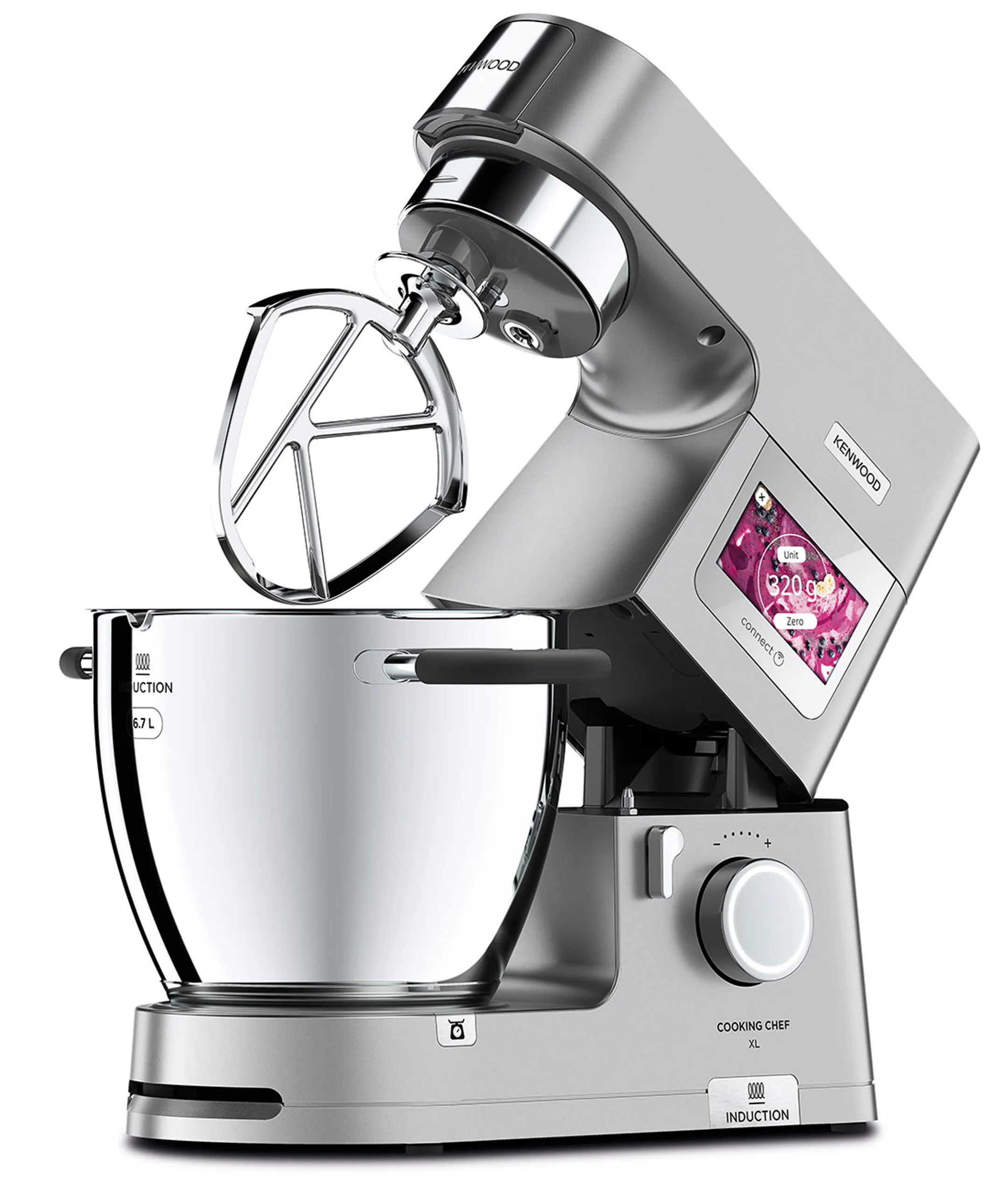 Kenwood Robot de cuisine Cooking Chef XL avec balance intégrée et fonction de cuisson KCL95.424SI image