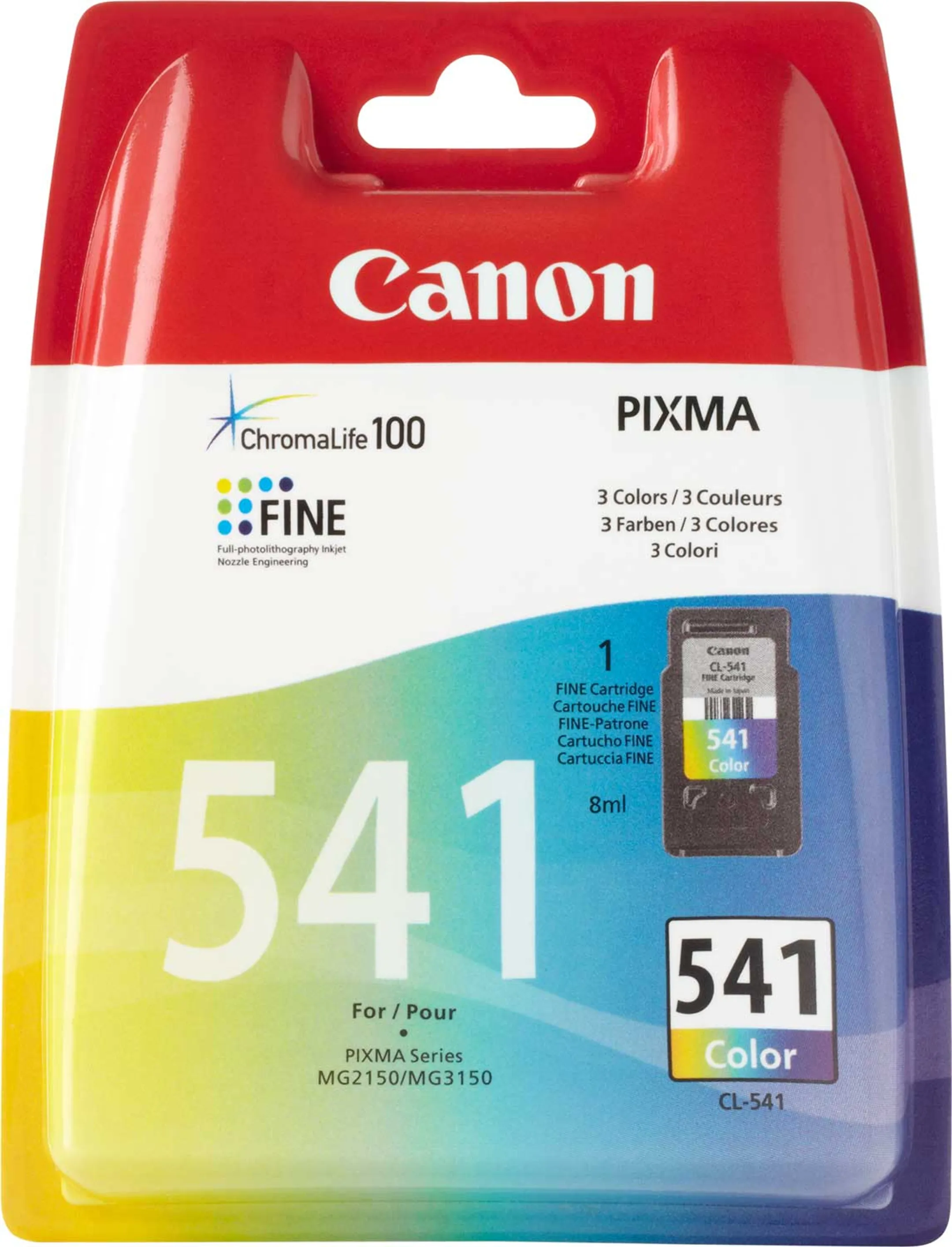 Cartouche d'encre CL-541 CMY 3 couleurs