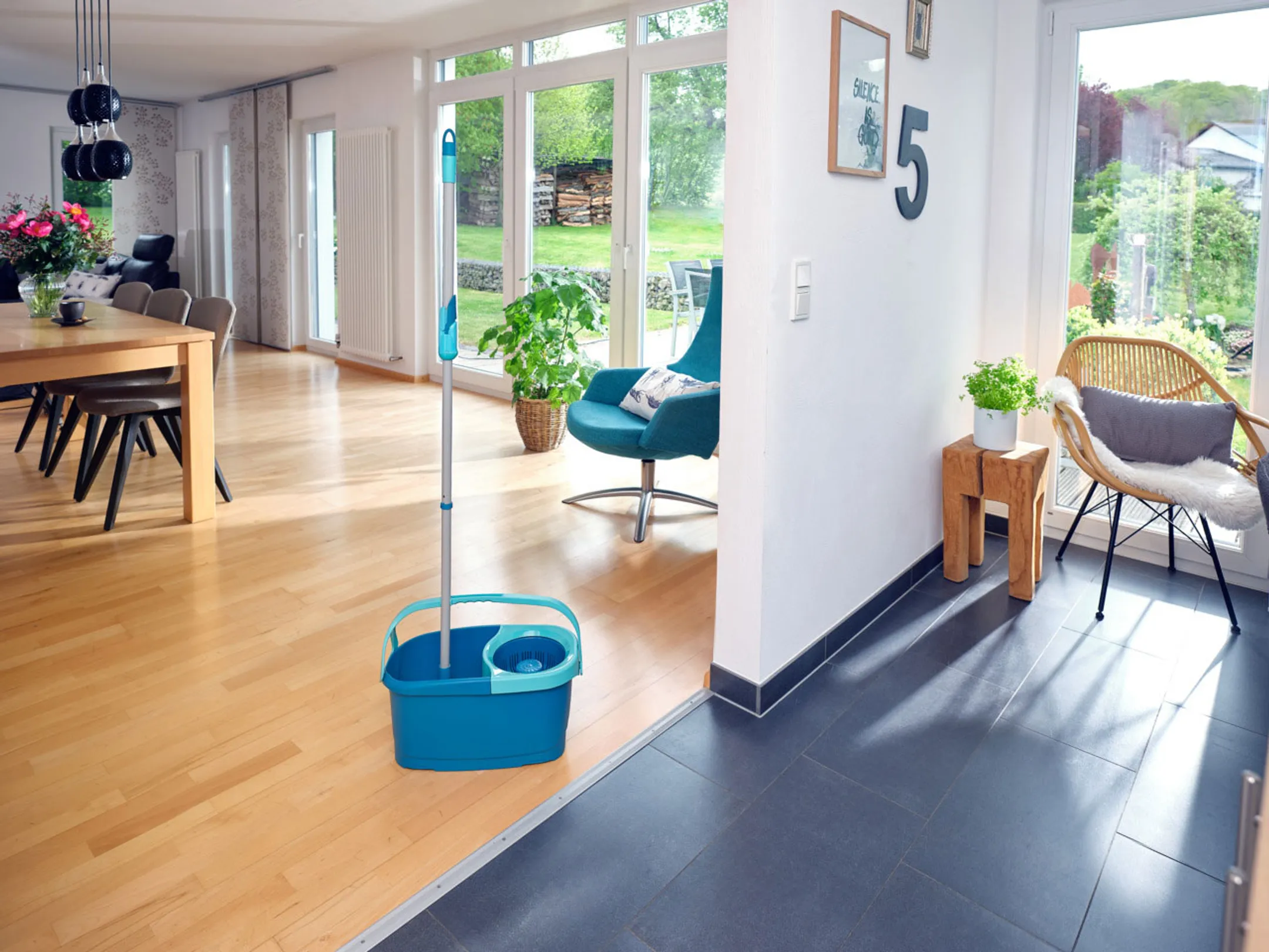Leifheit Dweilsysteem Set Clean Twist Disc Mop  image