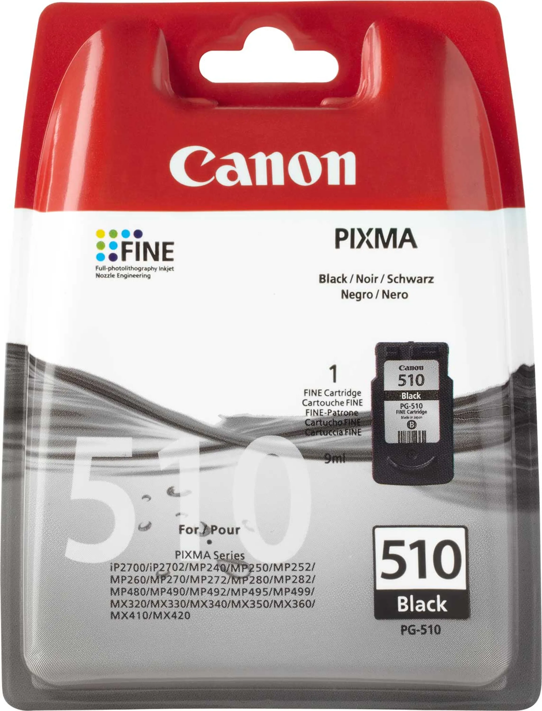 PG-510BK inktpatroon - Zwart