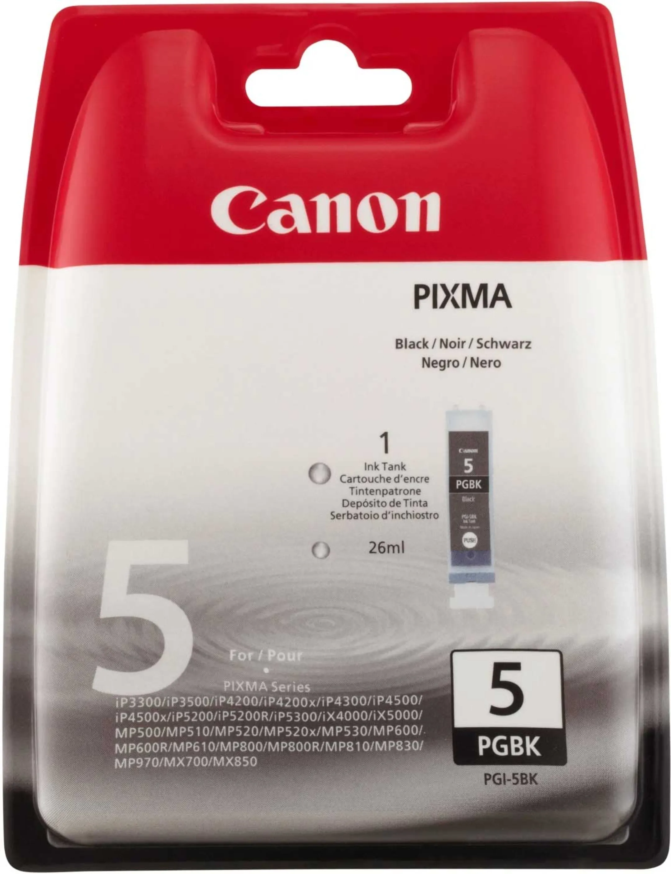 PGI-5BK inktpatroon - Zwart