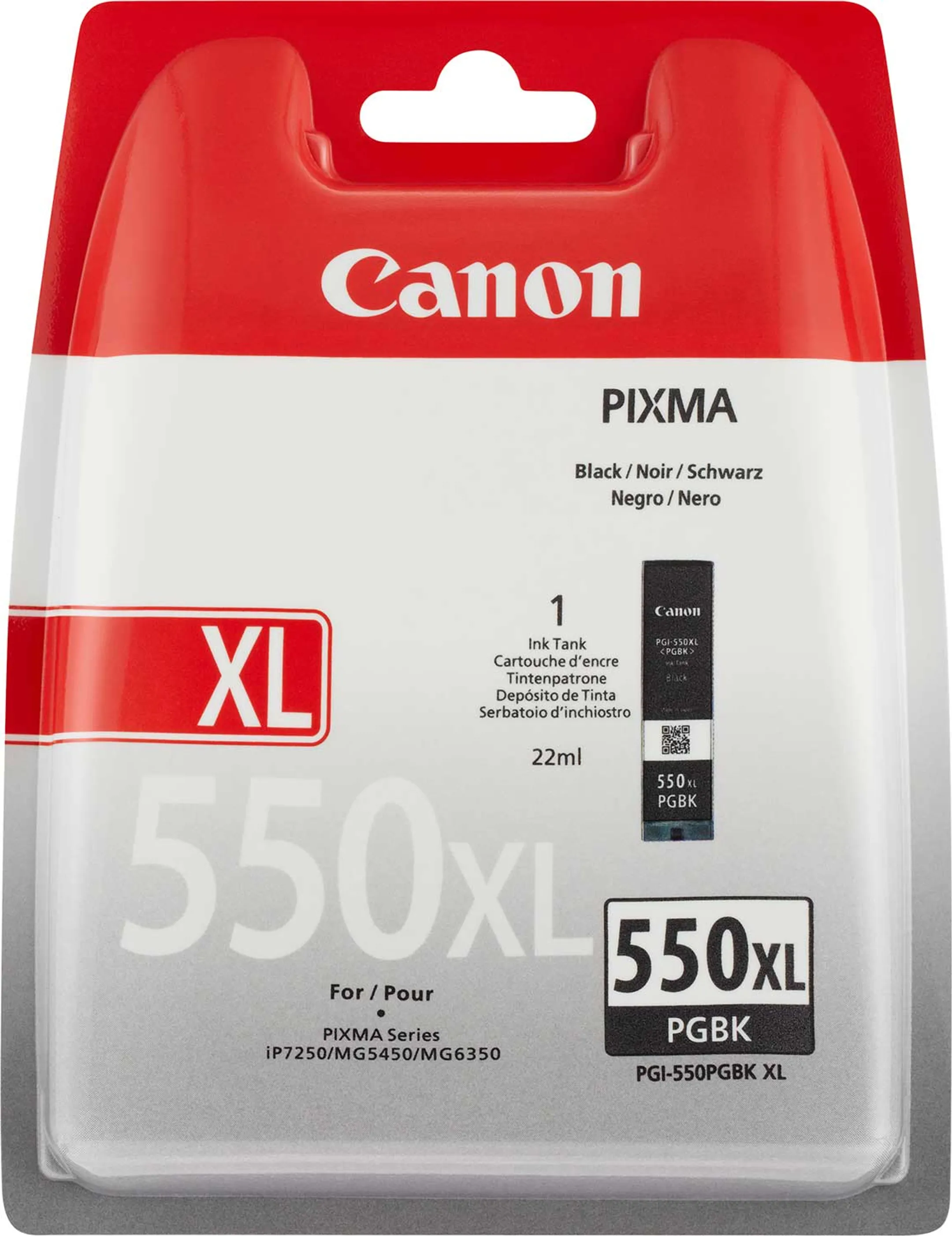 PGI-550PGBK XL inktpatroon - Pigment zwart