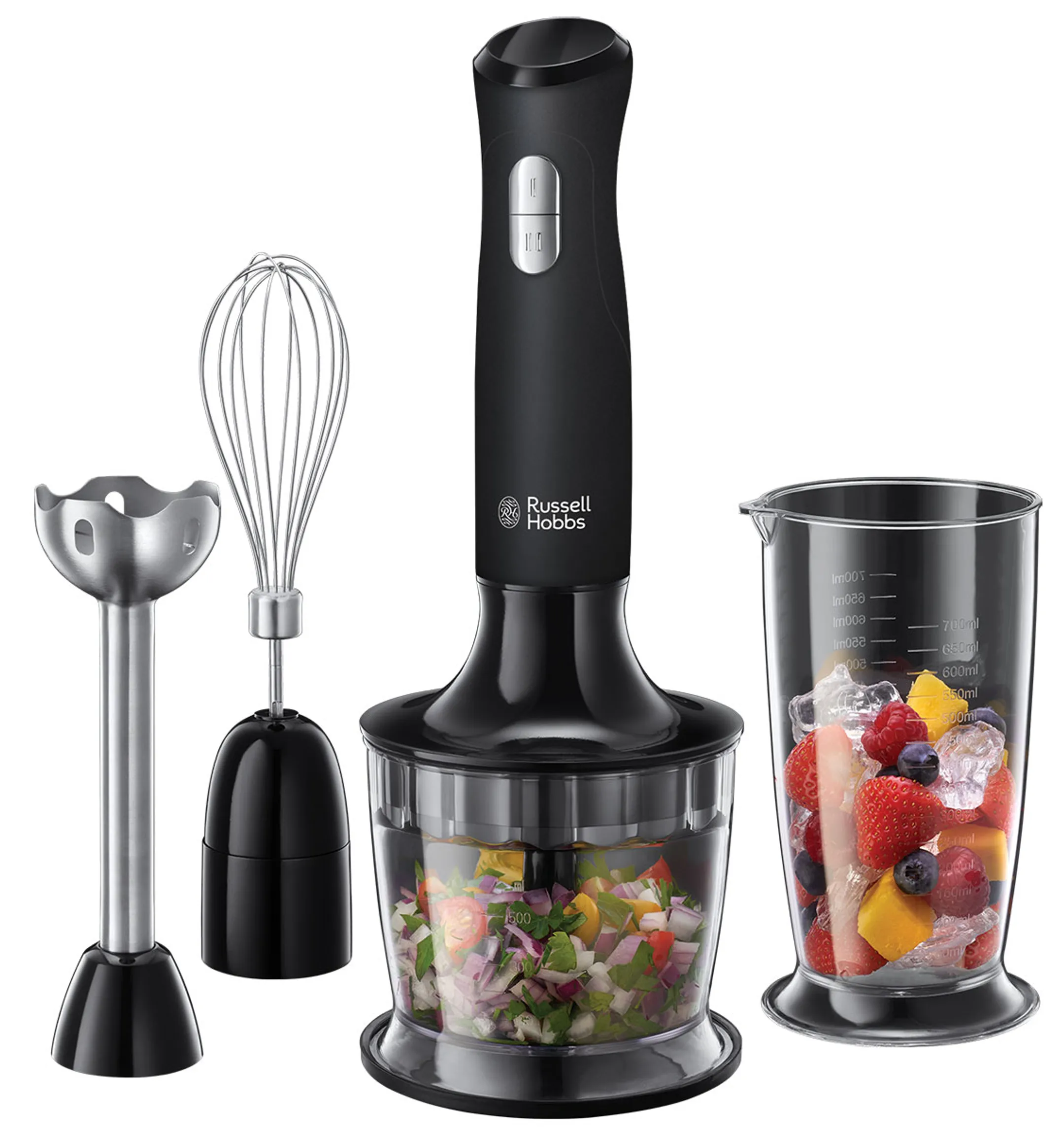 Mixeur plongeant Desire Matte Black 3-in-1 24702-56