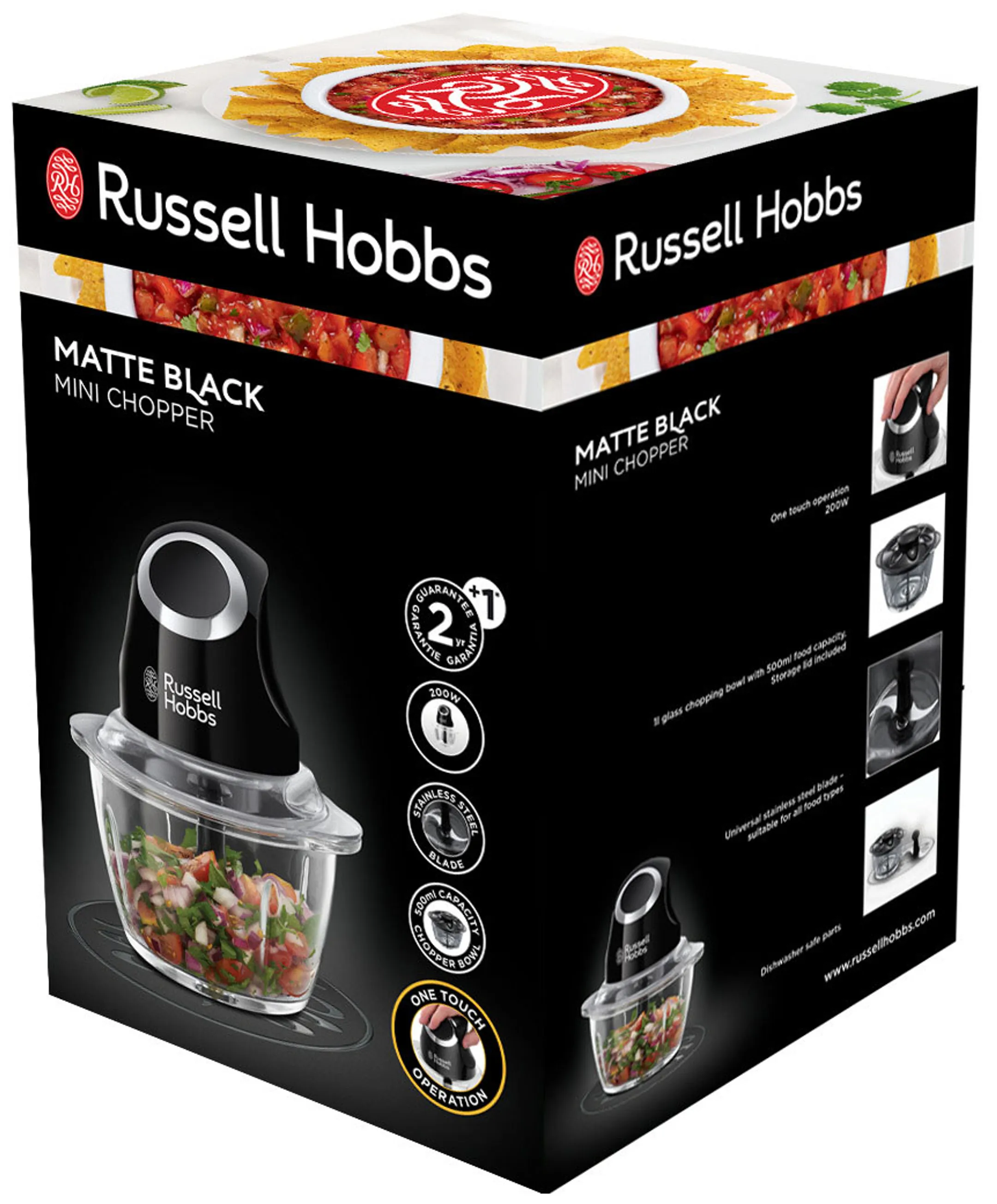 Russell Hobbs Hachoir Desire Matte Black 24662-56 image