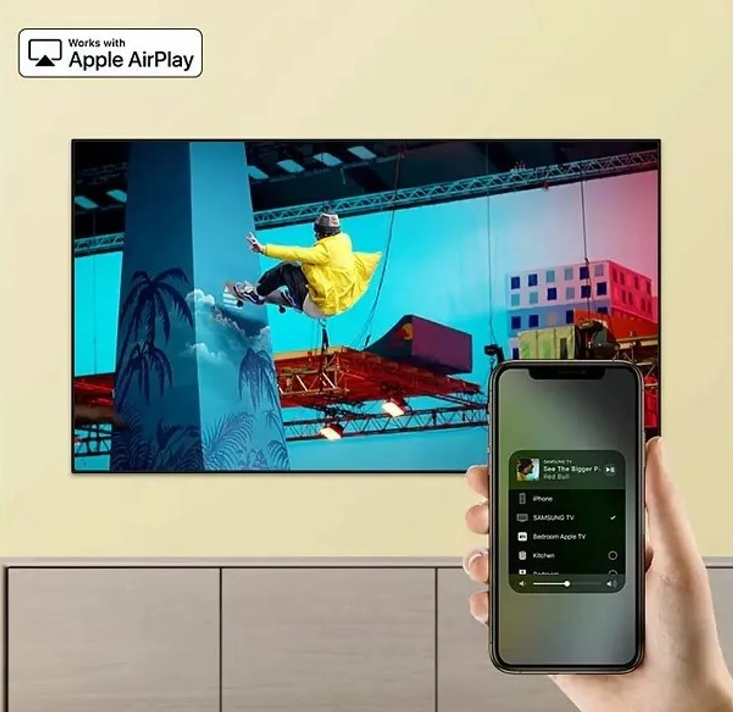 Samsung TV 4K Crystal UE70TU7020 70 Inch Morgen In Huis Kr fel