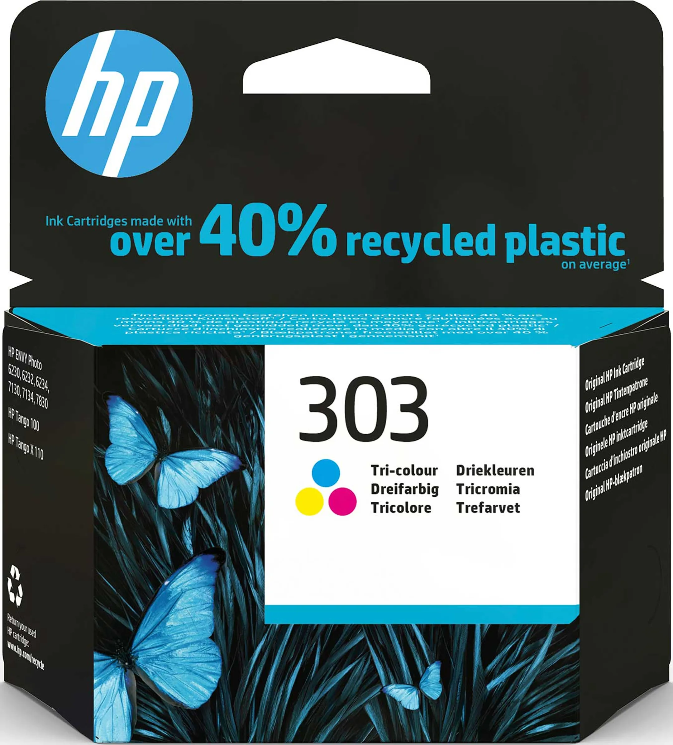HP Cartouche d'encre 303 - 3 couleurs image