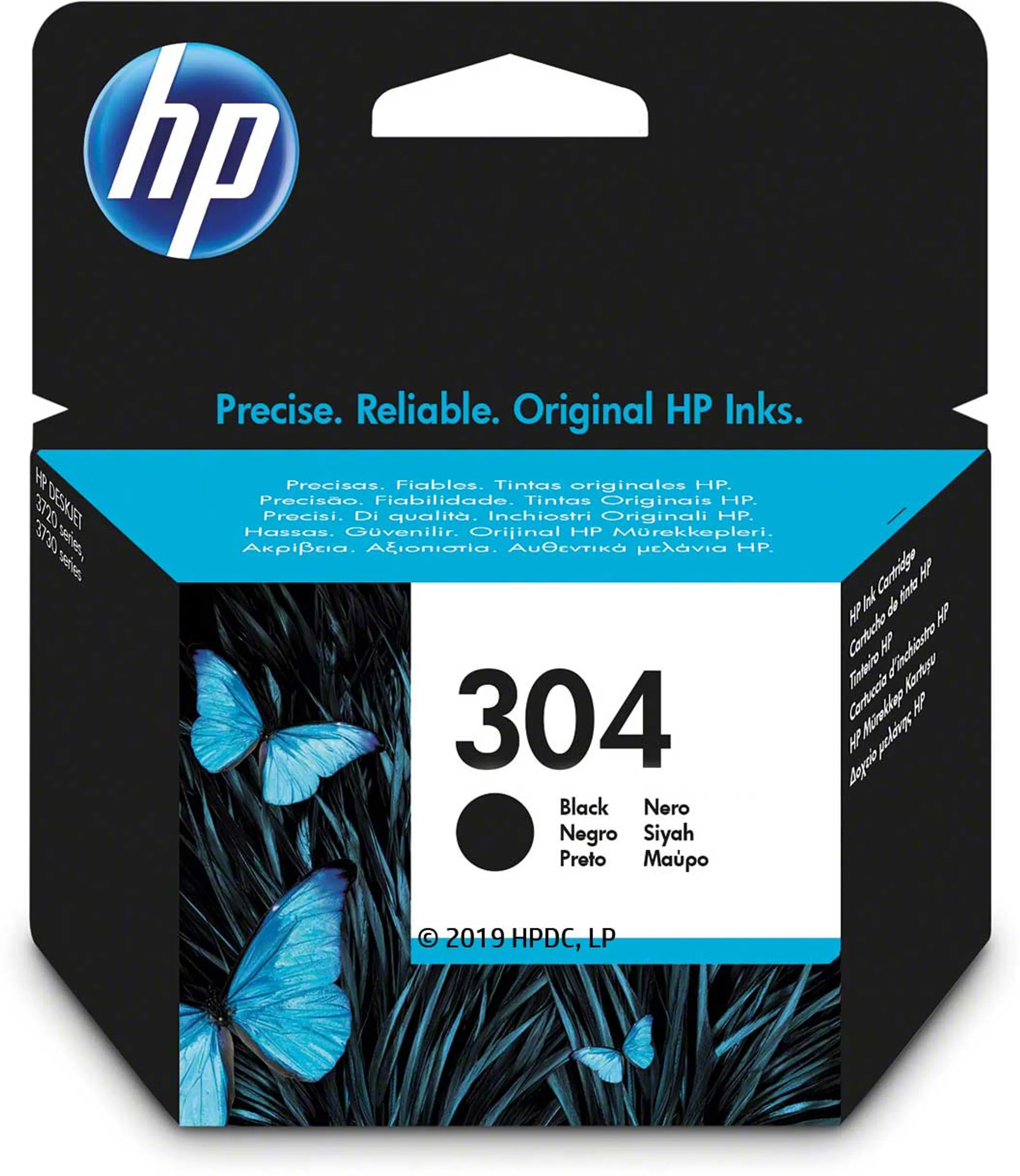 HP 304 inktpatroon - Zwart image