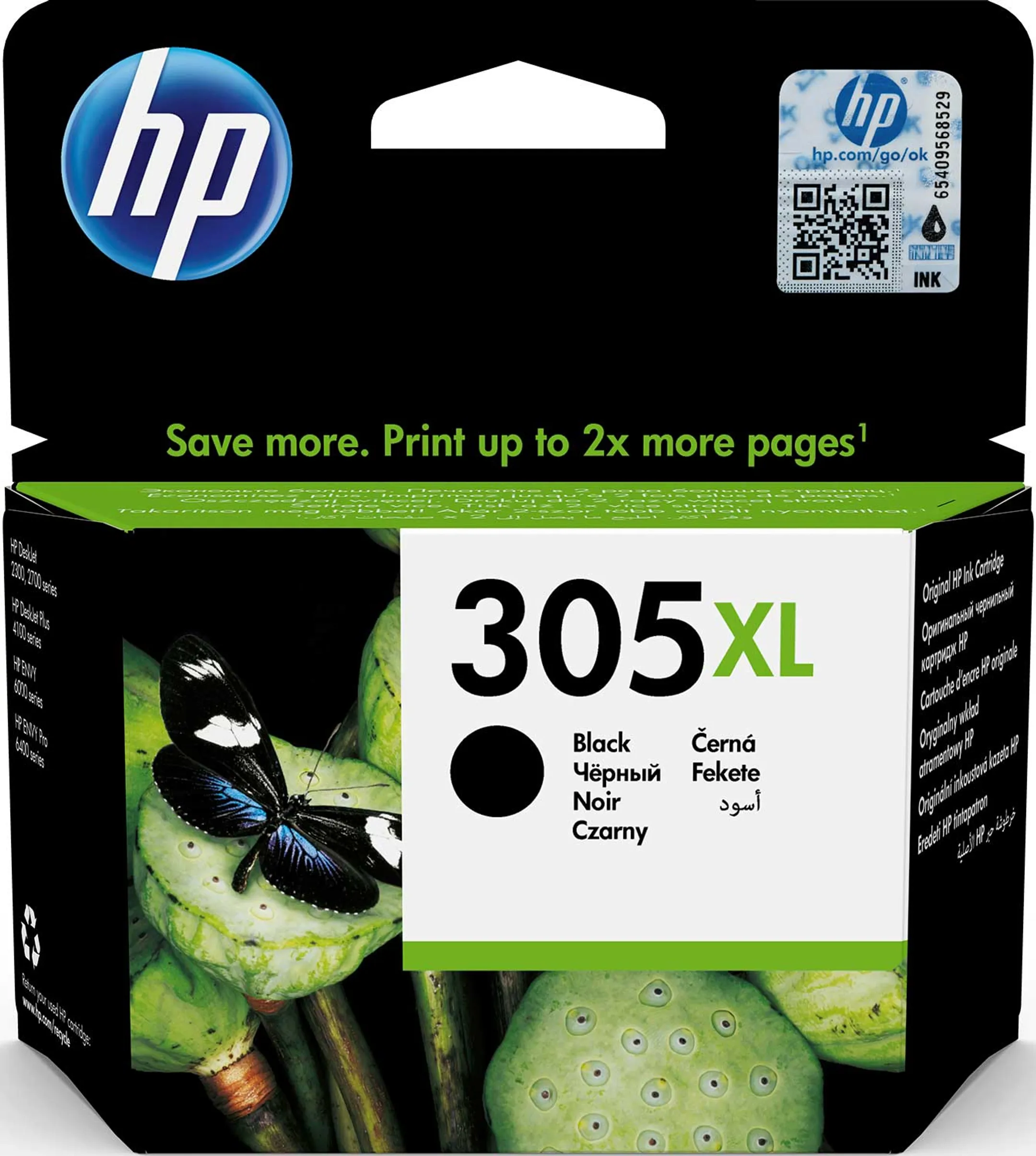 305XL inktpatroon - Zwart