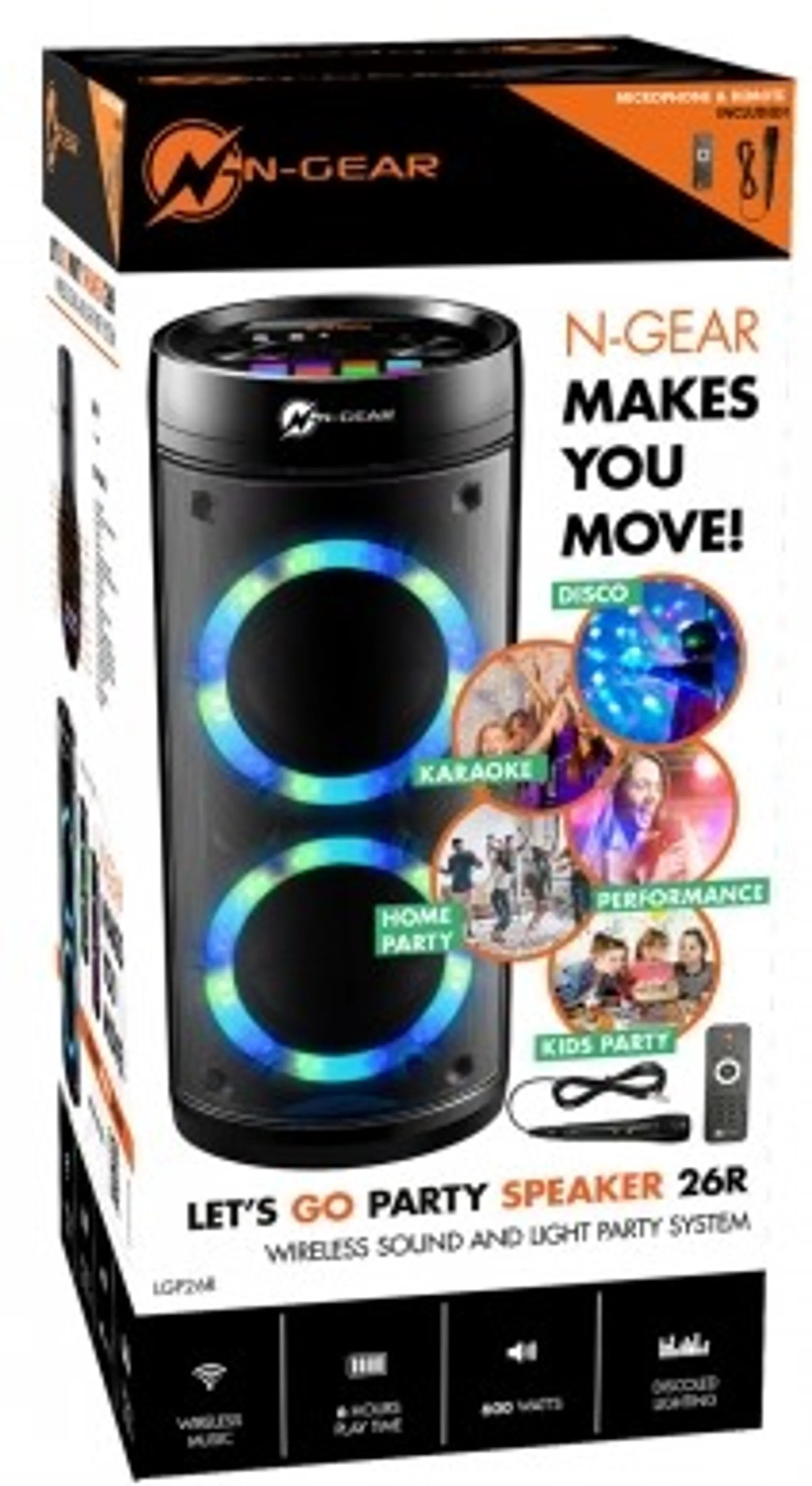 N GEAR PARTY SPEAKER 26R image