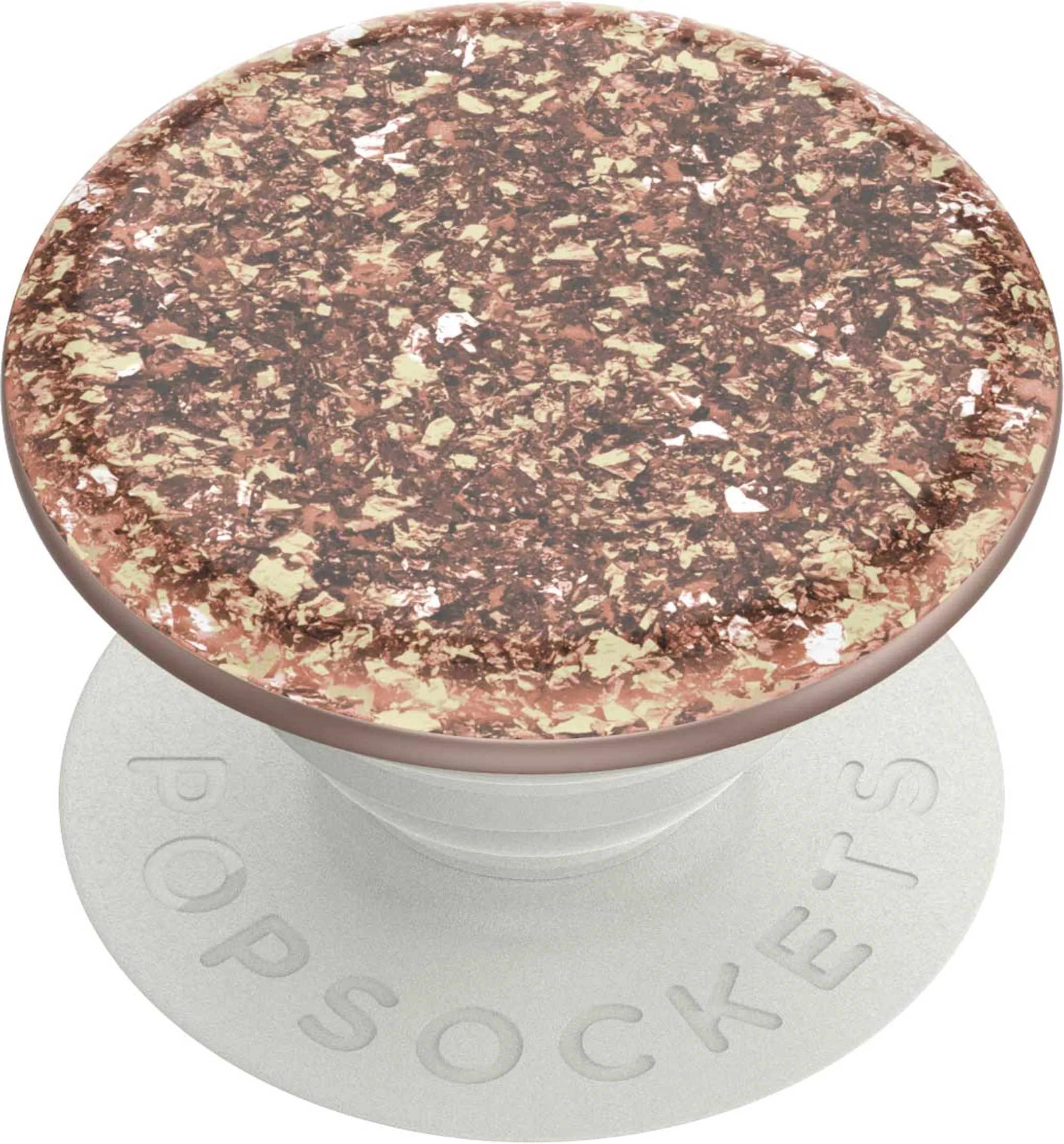 PopGrip Foil Confetti Rose Gold